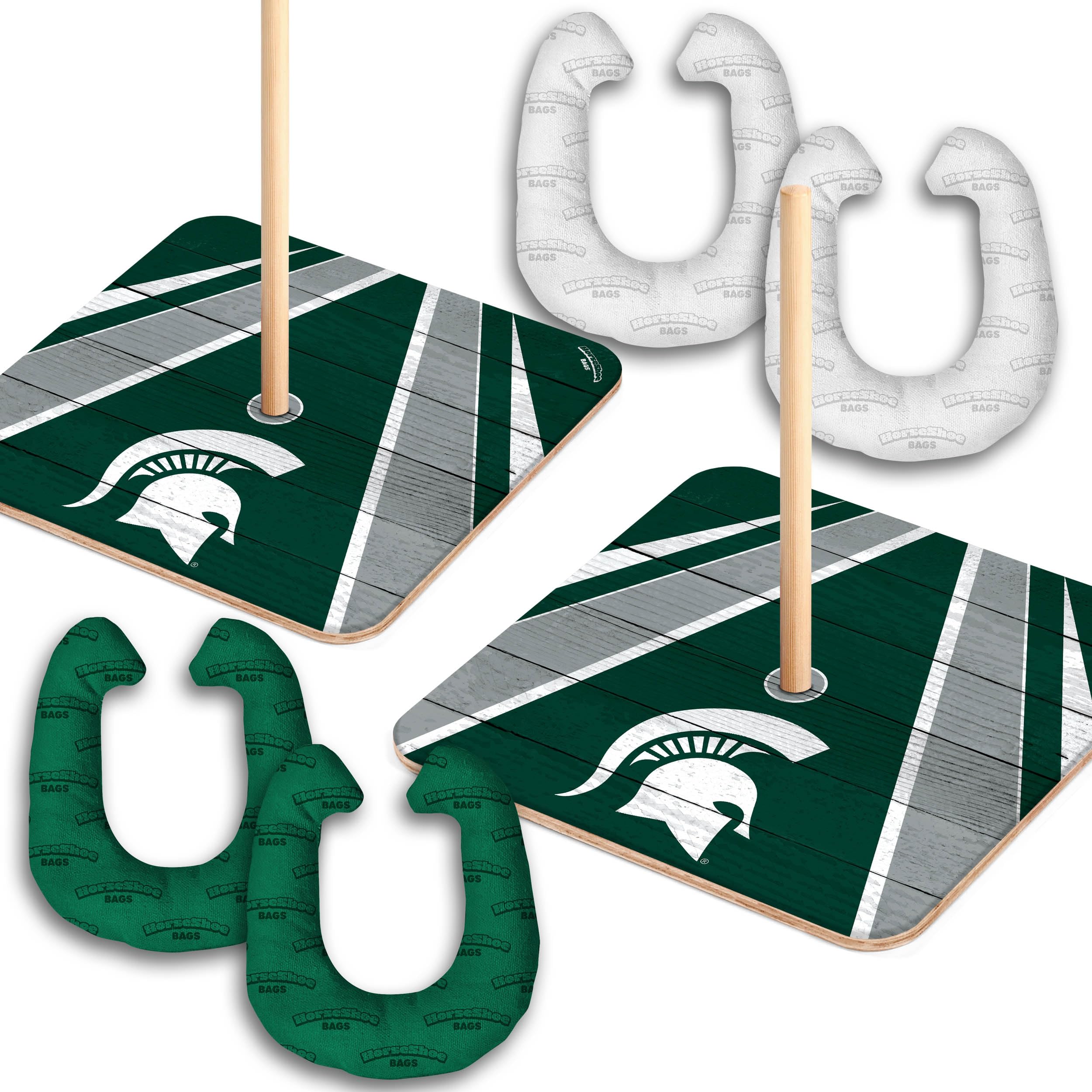 YouTheFan NCAA Michigan State Spartans Horseshoe Bags - Sports Collectibles, Sports Memorabilia, Sports Fan Shop, Sports Gifts
