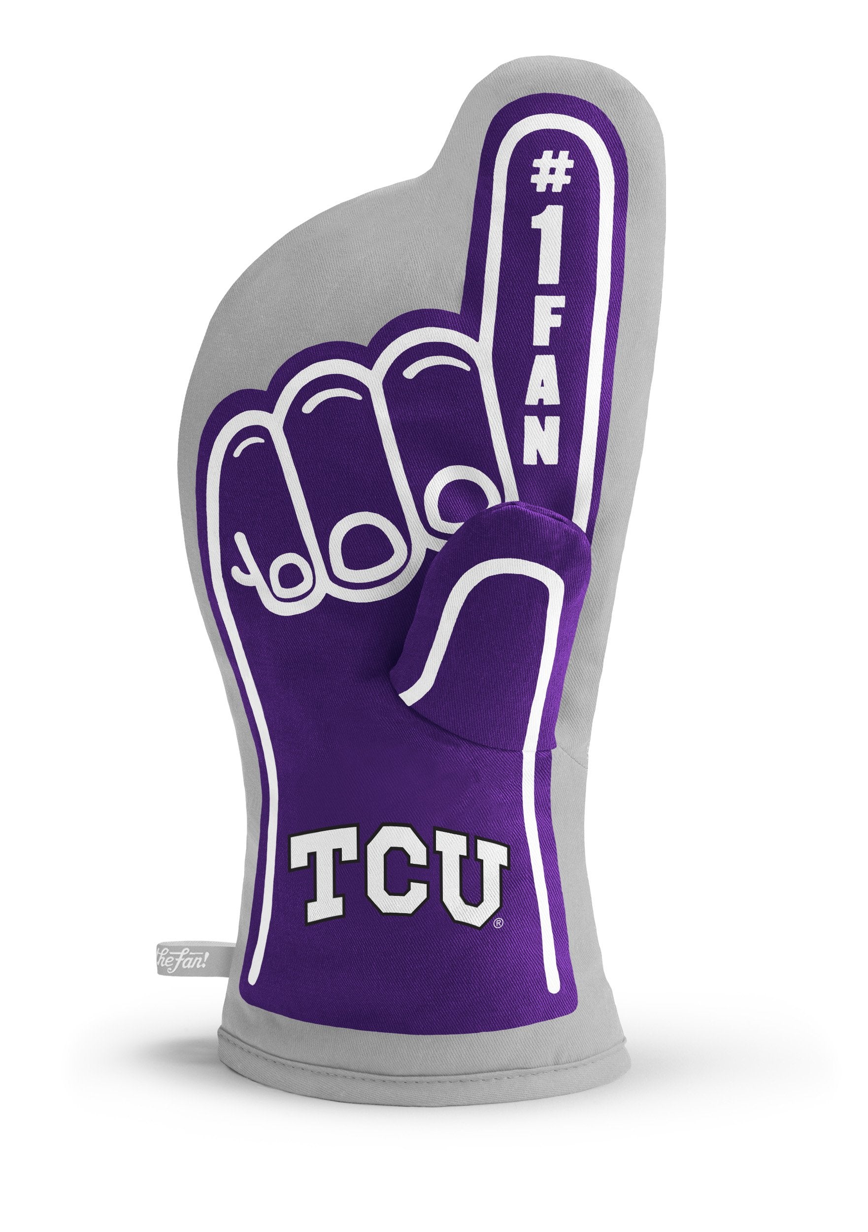 YouTheFan NCAA TCU Horned Frogs #1 Oven Mitt 13.25" x 6.5" - Sports Collectibles, Sports Memorabilia, Sports Fan Shop, Sports Gifts