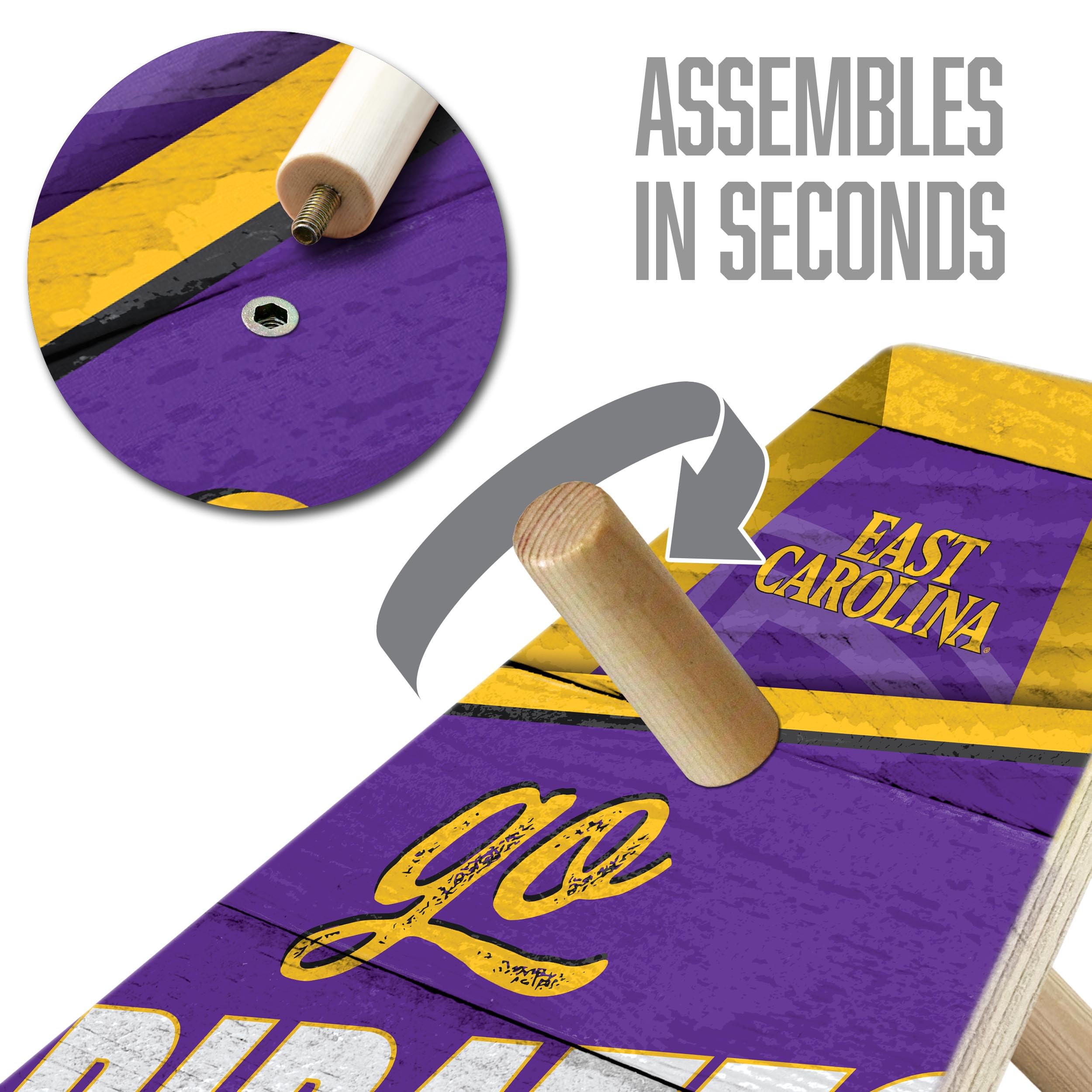 YouTheFan NCAA East Carolina Pirates RingBag - Sports Collectibles, Sports Memorabilia, Sports Fan Shop, Sports Gifts