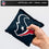 NFL Pro Football Houston Texans Dual-Sided Bean Bags by Wild Sports, 4 Pack - Premium Toss Bags for Cornhole Sets - Sports Collectibles, Sports Memorabilia, Sports Fan Shop, Sports Gifts