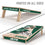YouTheFan NFL New York Jets 2’ x 4’ Professional Wood Cornhole Game with Logo Bags - Sports Collectibles, Sports Memorabilia, Sports Fan Shop, Sports Gifts