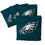 YouTheFan NFL Philadelphia Eagles Cornhole Bags - 4PK - Green - Sports Collectibles, Sports Memorabilia, Sports Fan Shop, Sports Gifts