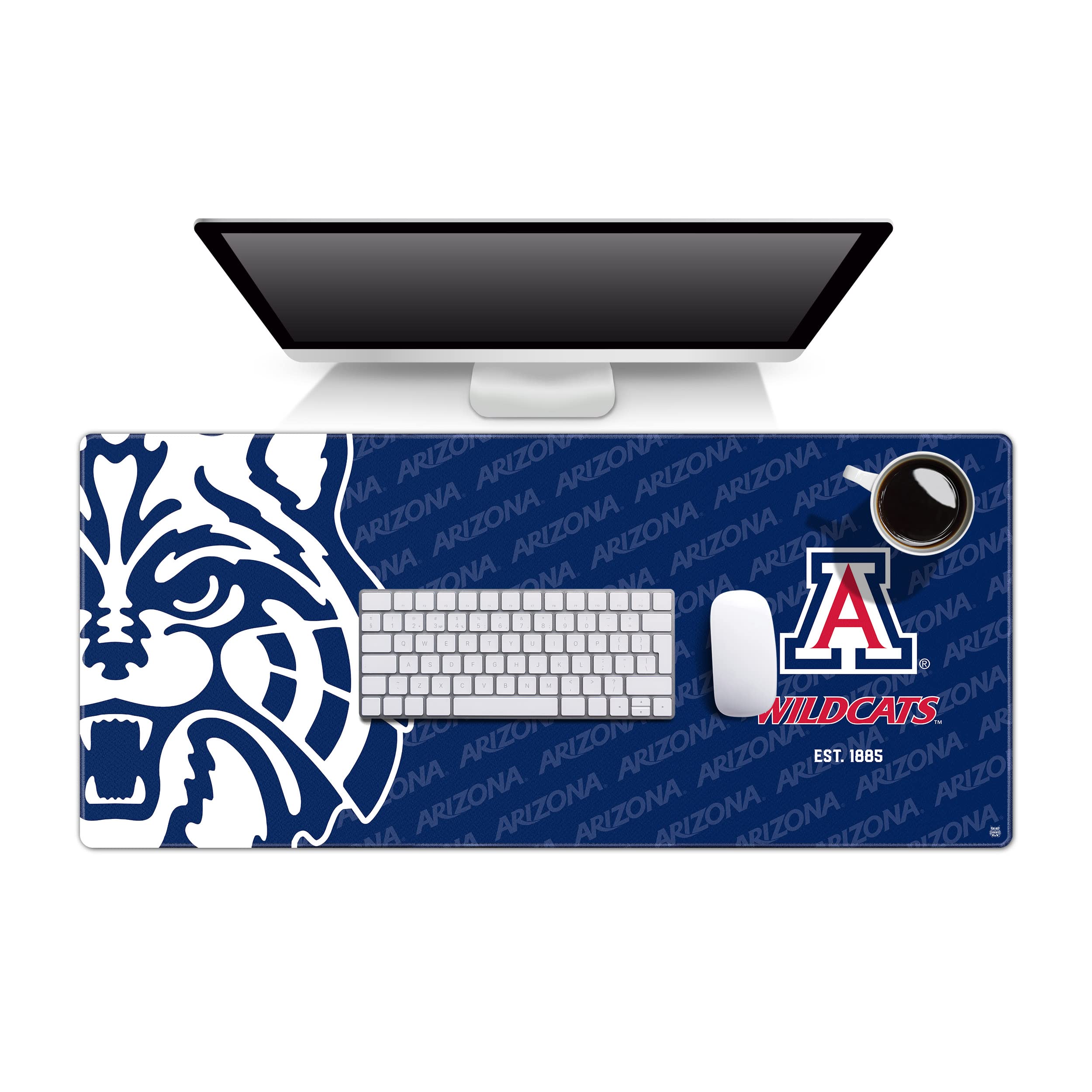 YouTheFan NCAA Arizona Wildcats Logo Series Desk Pad - Sports Collectibles, Sports Memorabilia, Sports Fan Shop, Sports Gifts