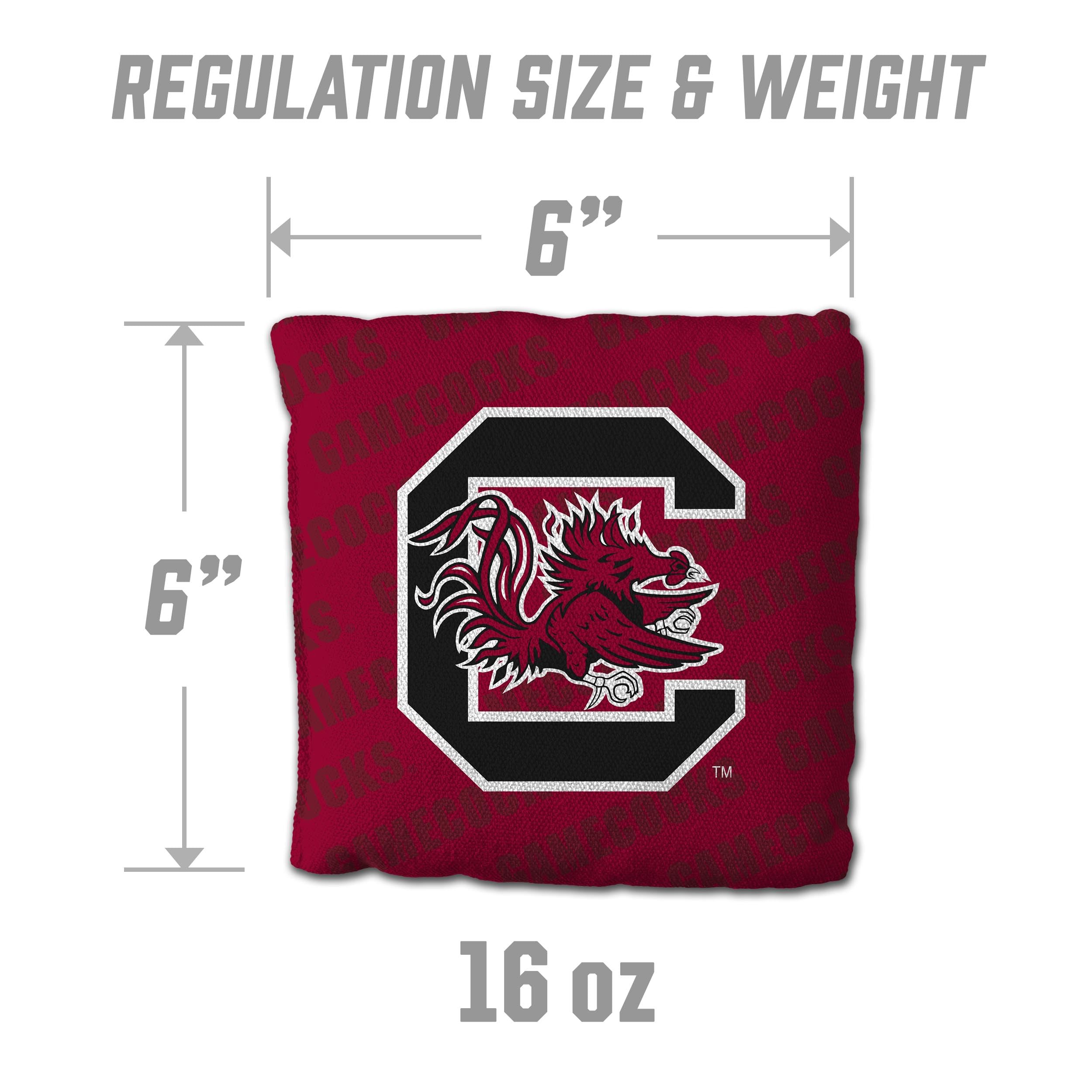 YouTheFan NCAA South Carolina Gamecocks Cornhole Bags - 4PK - Maroon - Sports Collectibles, Sports Memorabilia, Sports Fan Shop, Sports Gifts