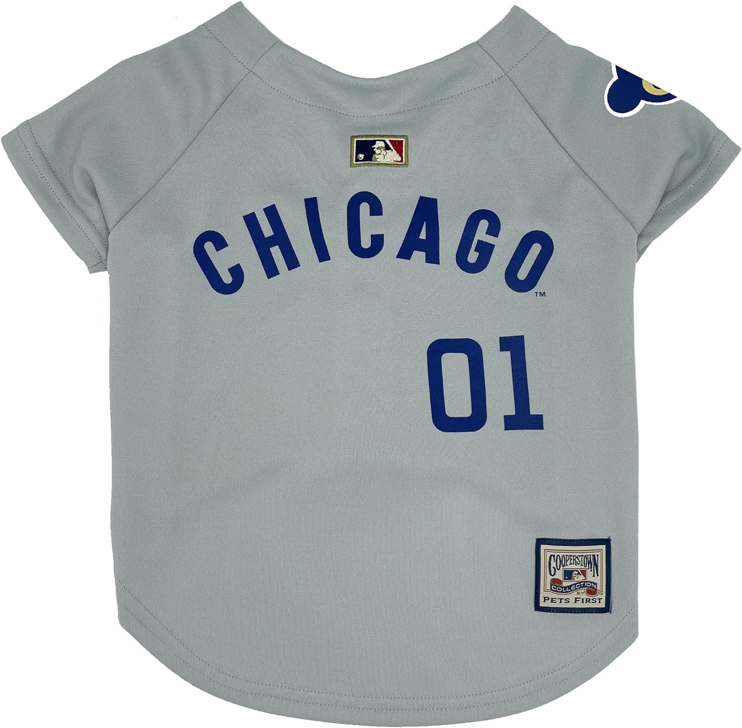 Chicago Cub Dog Throwback Jersey - by Pet First - Sports Collectibles, Sports Memorabilia, Sports Fan Shop, Sports Gifts