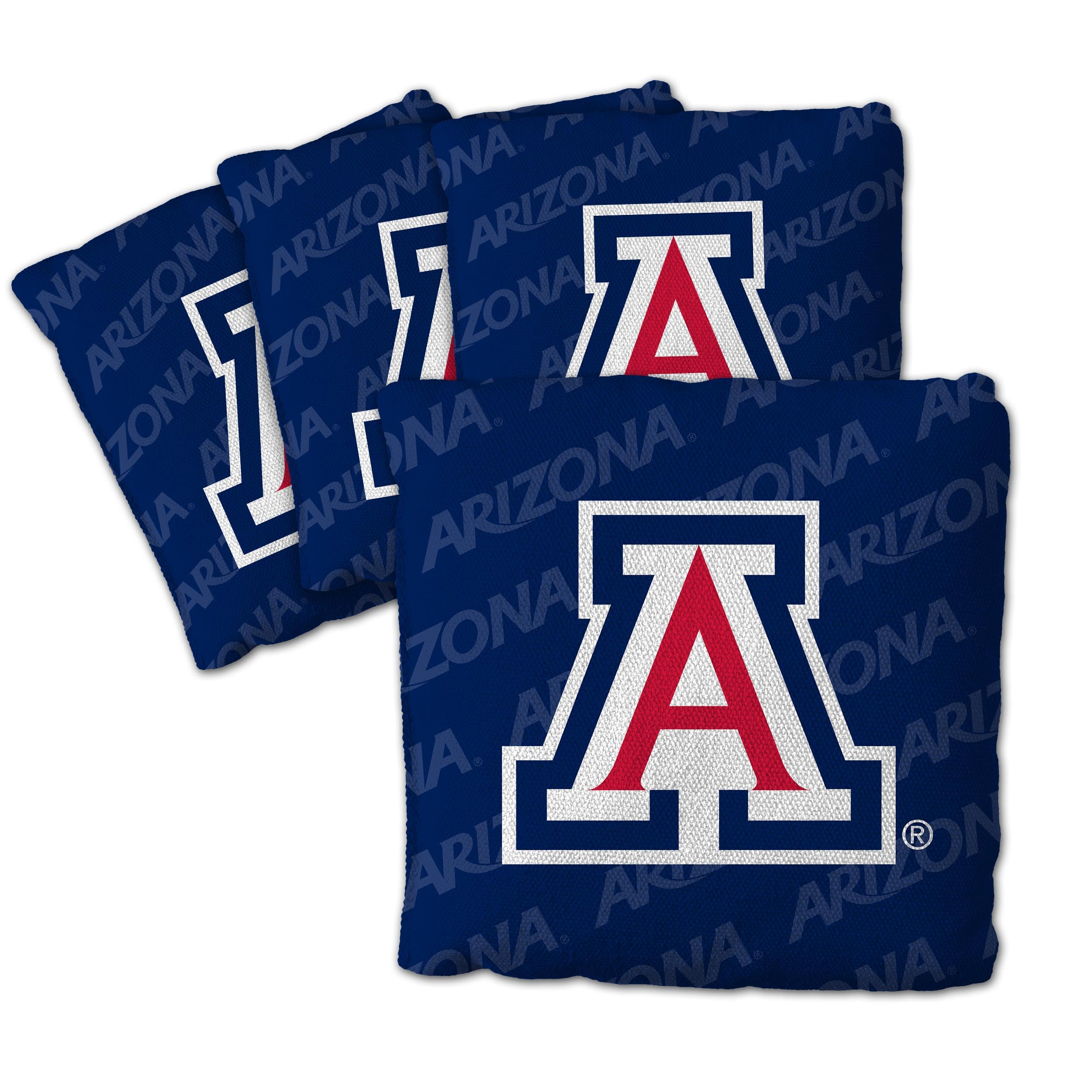 YouTheFan NCAA Arizona Wildcats Cornhole Bags - 4PK - Blue - Sports Collectibles, Sports Memorabilia, Sports Fan Shop, Sports Gifts
