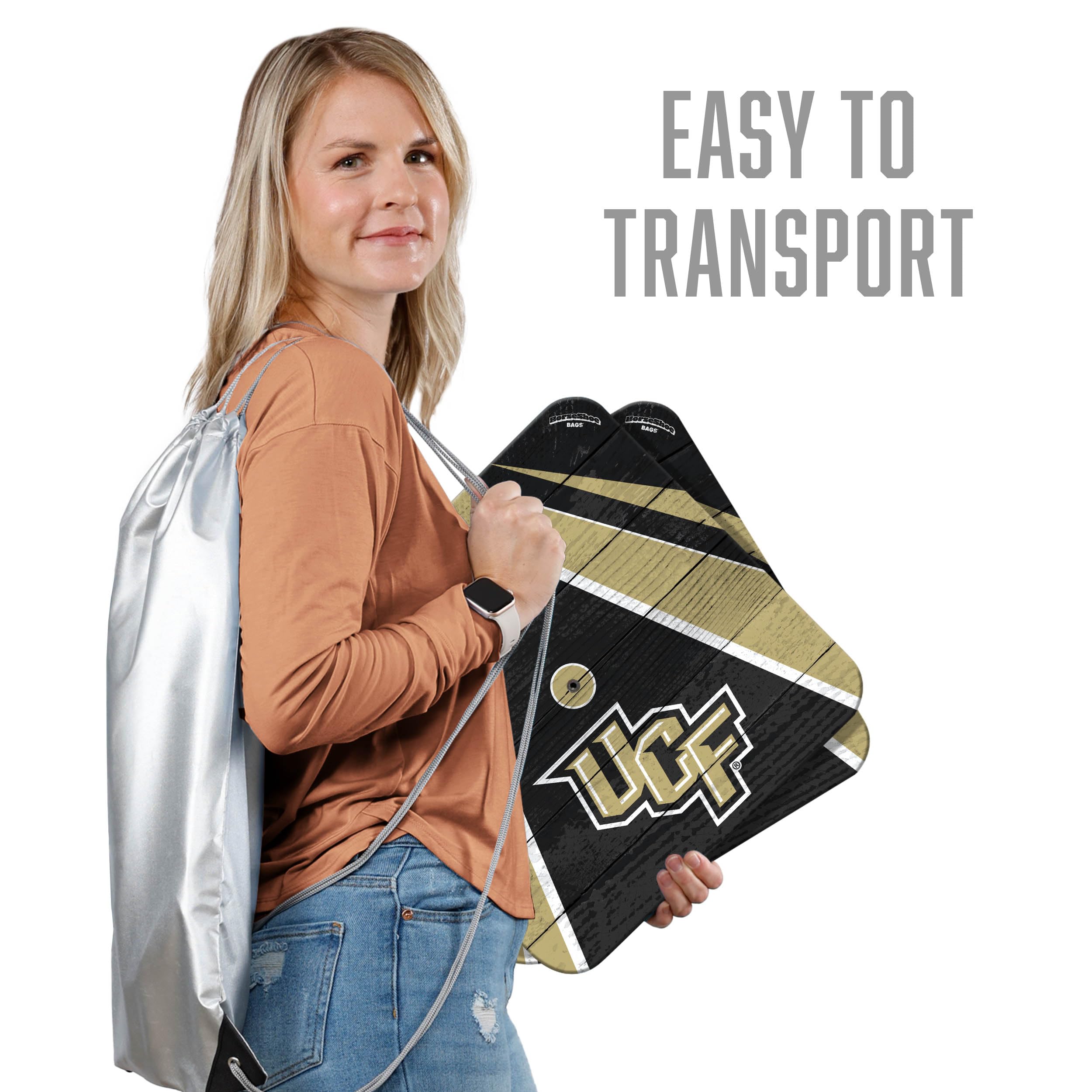 YouTheFan NCAA Central Florida Knights Horseshoe Bags - Sports Collectibles, Sports Memorabilia, Sports Fan Shop, Sports Gifts