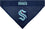 Seattle Kraken Reversible Bandana by Pets First - Sports Collectibles, Sports Memorabilia, Sports Fan Shop, Sports Gifts