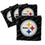 YouTheFan NFL Pittsburgh Steelers Cornhole Bags - 4PK - Black - Sports Collectibles, Sports Memorabilia, Sports Fan Shop, Sports Gifts