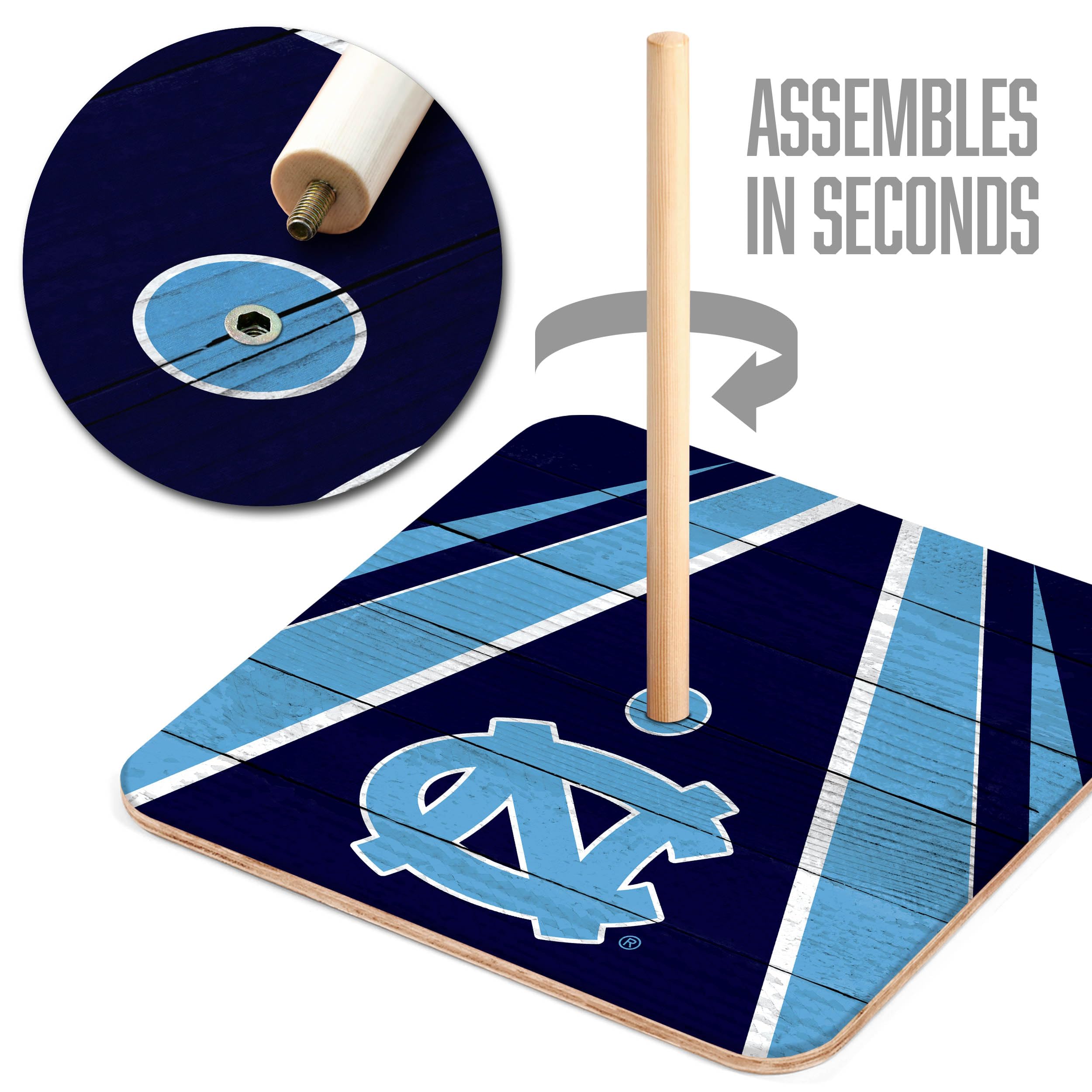 YouTheFan NCAA North Carolina Tar Heels Horseshoe Bags - Sports Collectibles, Sports Memorabilia, Sports Fan Shop, Sports Gifts