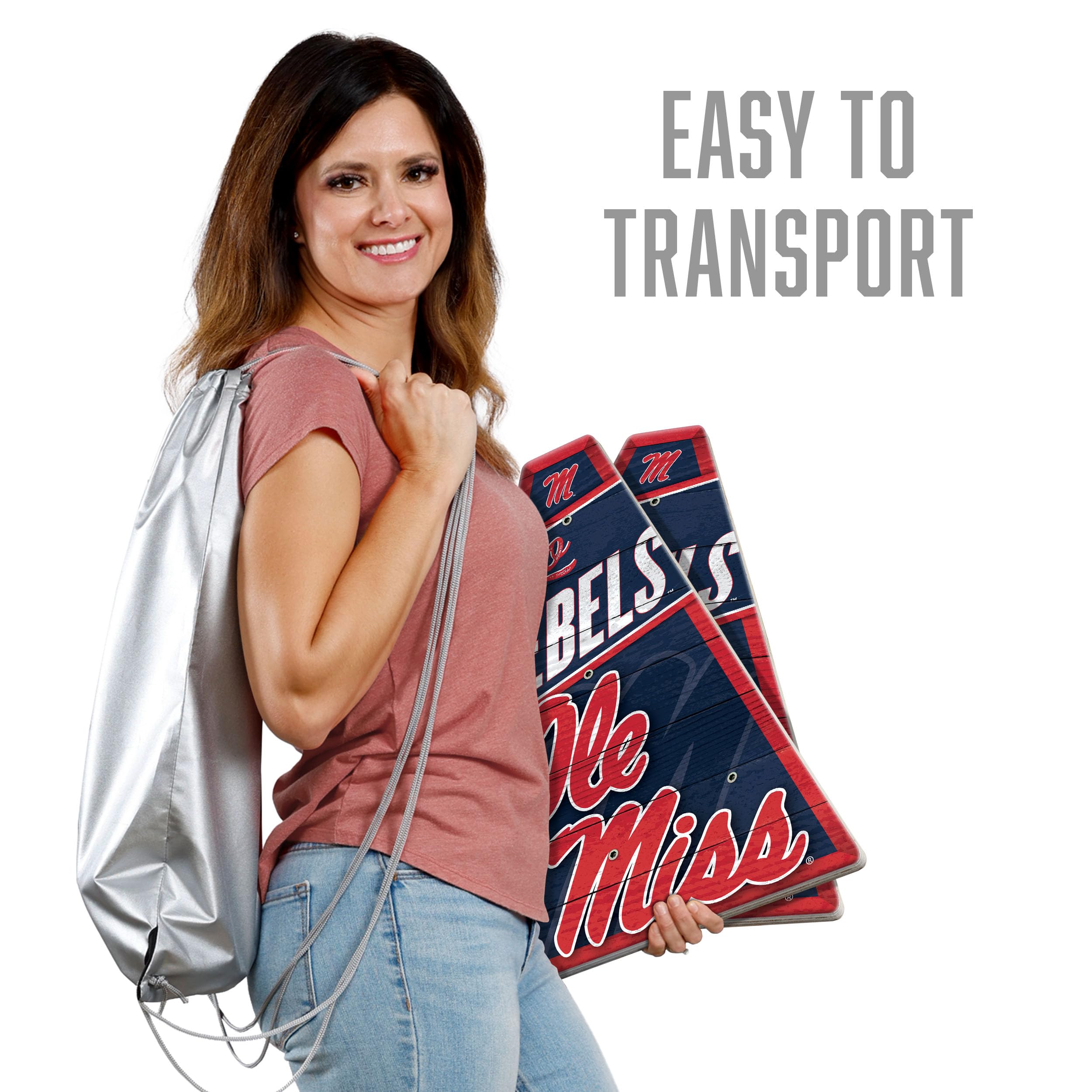 YouTheFan NCAA Mississippi Rebels RingBag - Sports Collectibles, Sports Memorabilia, Sports Fan Shop, Sports Gifts