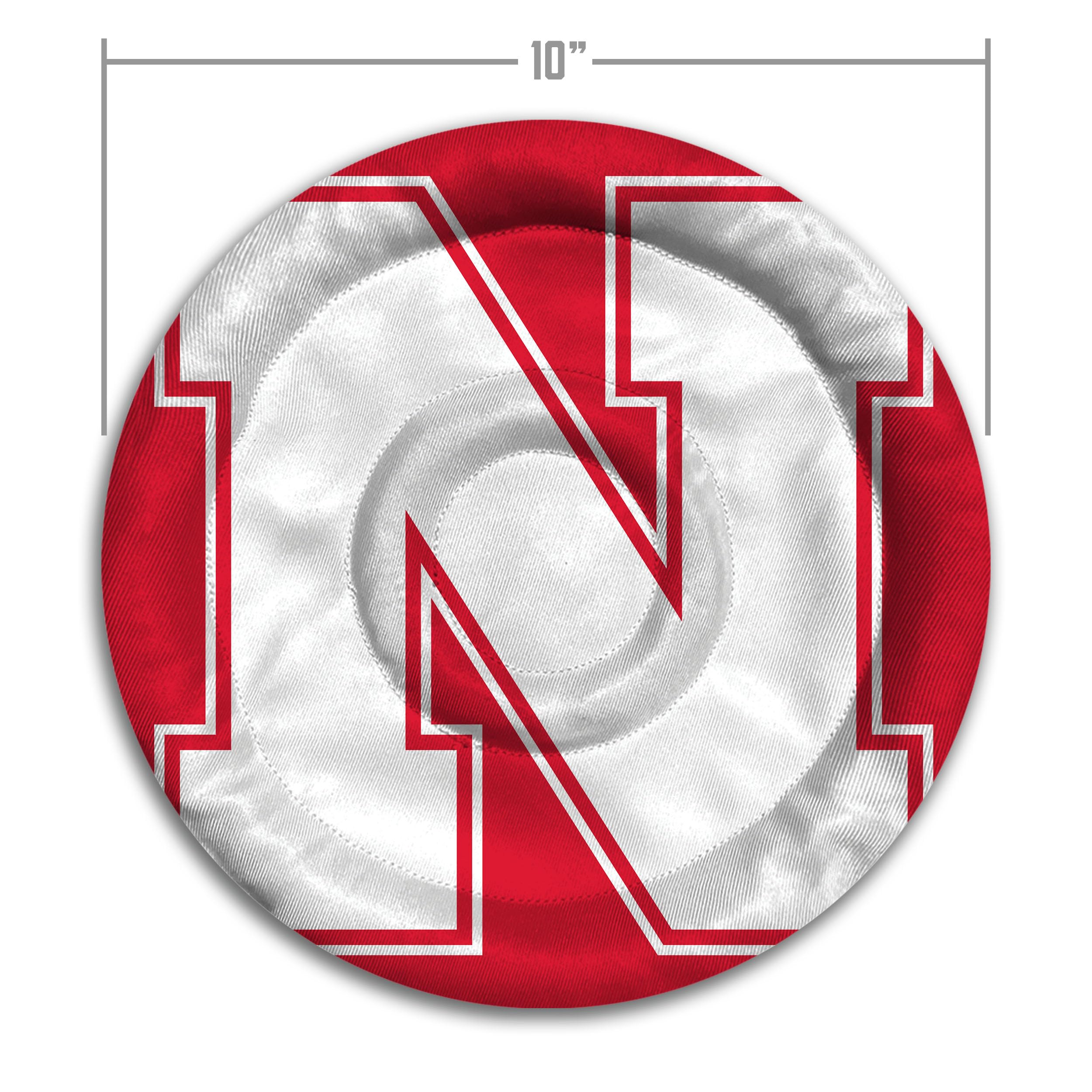 YouTheFan NCAA Nebraska Cornhuskers Flimzee Bean-Bag Flying Disc - Sports Collectibles, Sports Memorabilia, Sports Fan Shop, Sports Gifts