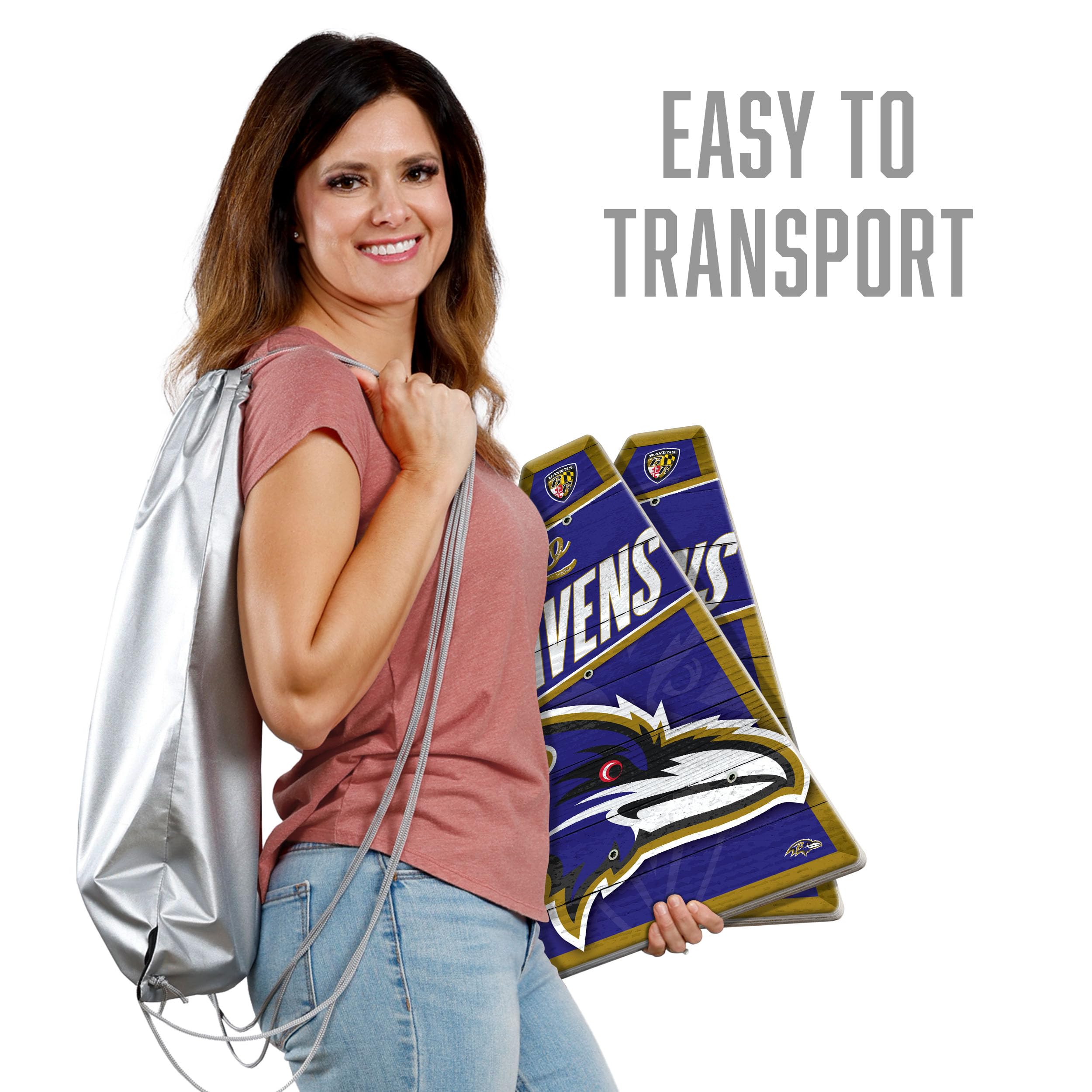YouTheFan NFL Baltimore Ravens RingBag - Sports Collectibles, Sports Memorabilia, Sports Fan Shop, Sports Gifts