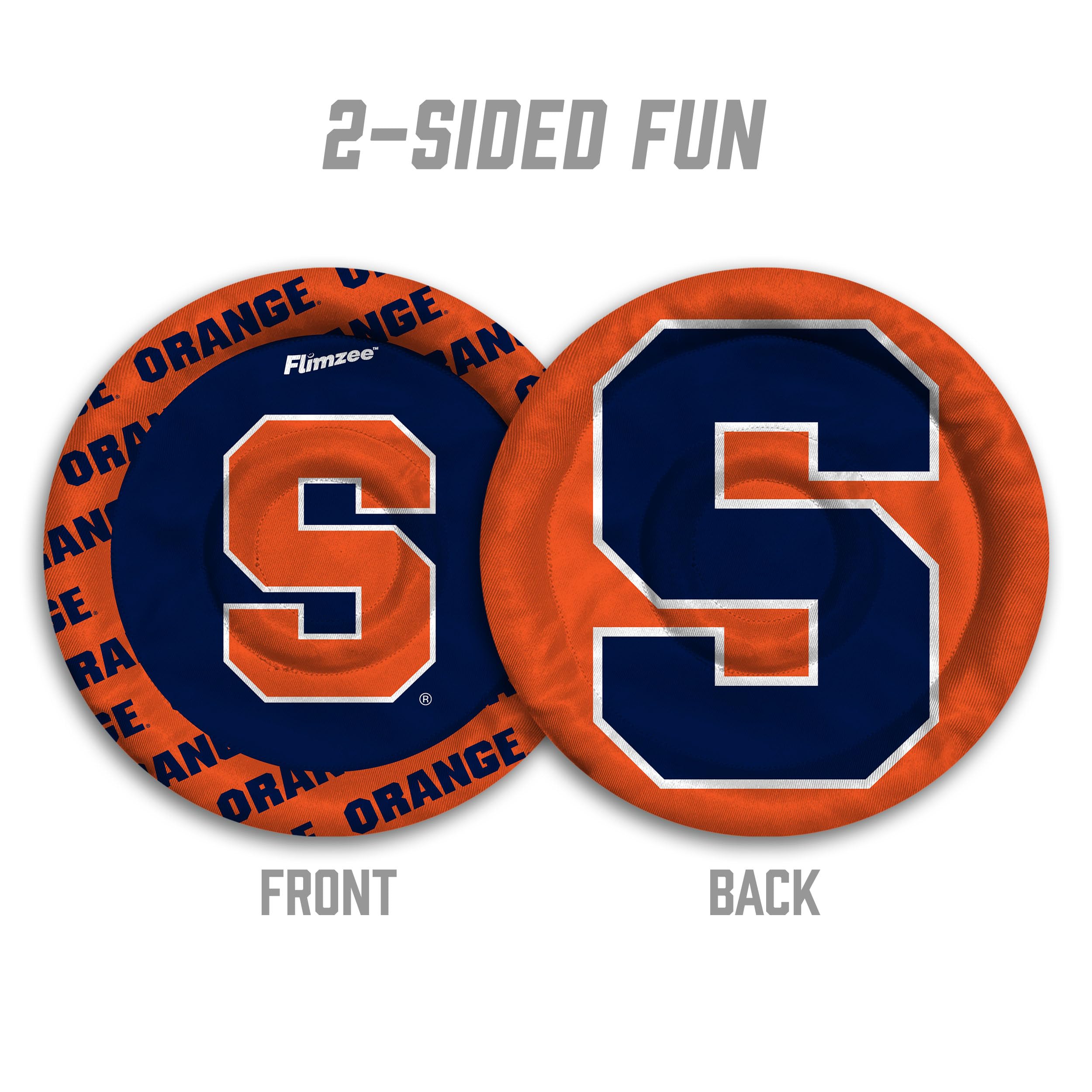 YouTheFan NCAA Syracuse Orange Flimzee Bean-Bag Flying Disc - Sports Collectibles, Sports Memorabilia, Sports Fan Shop, Sports Gifts