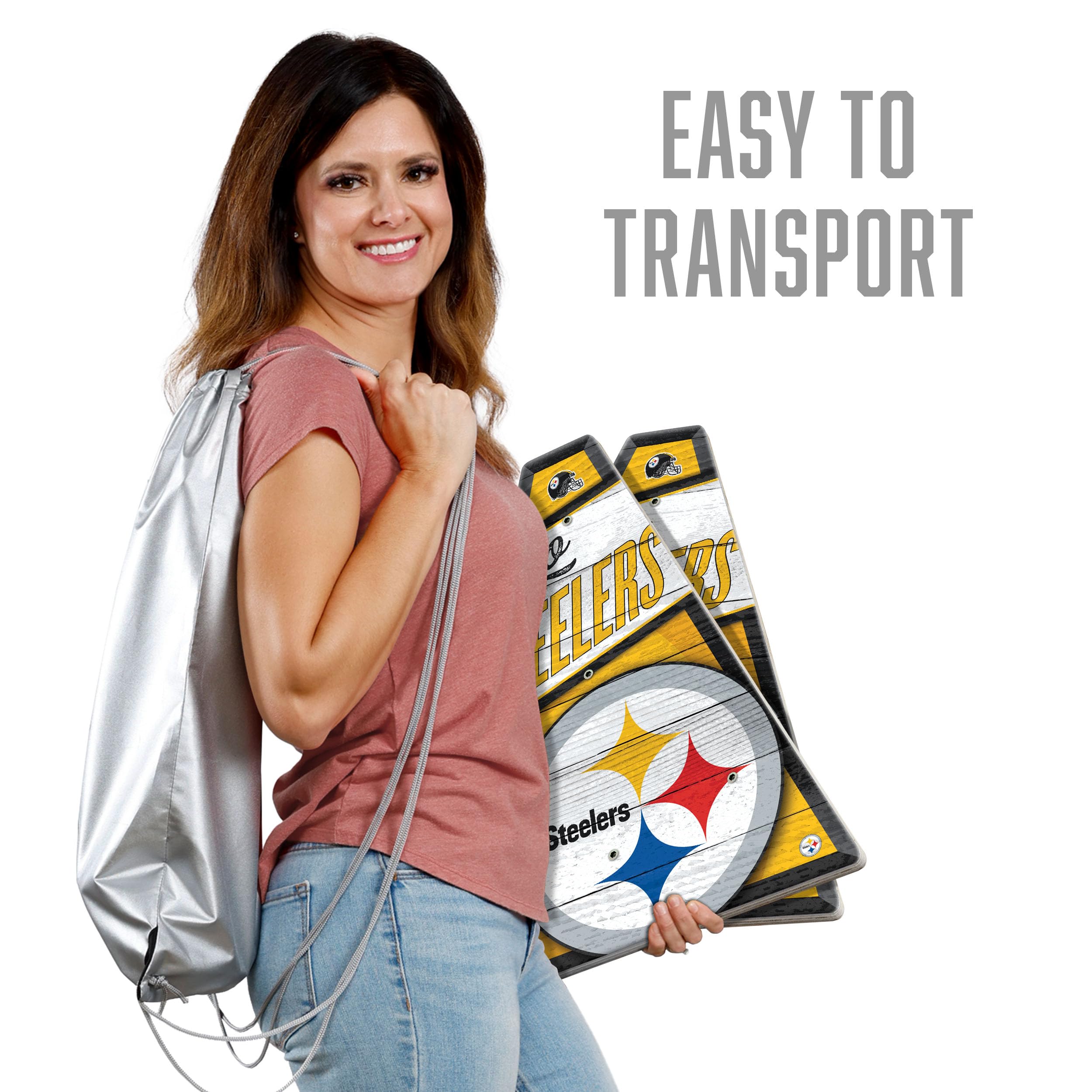 YouTheFan NFL Pittsburgh Steelers RingBag - Sports Collectibles, Sports Memorabilia, Sports Fan Shop, Sports Gifts