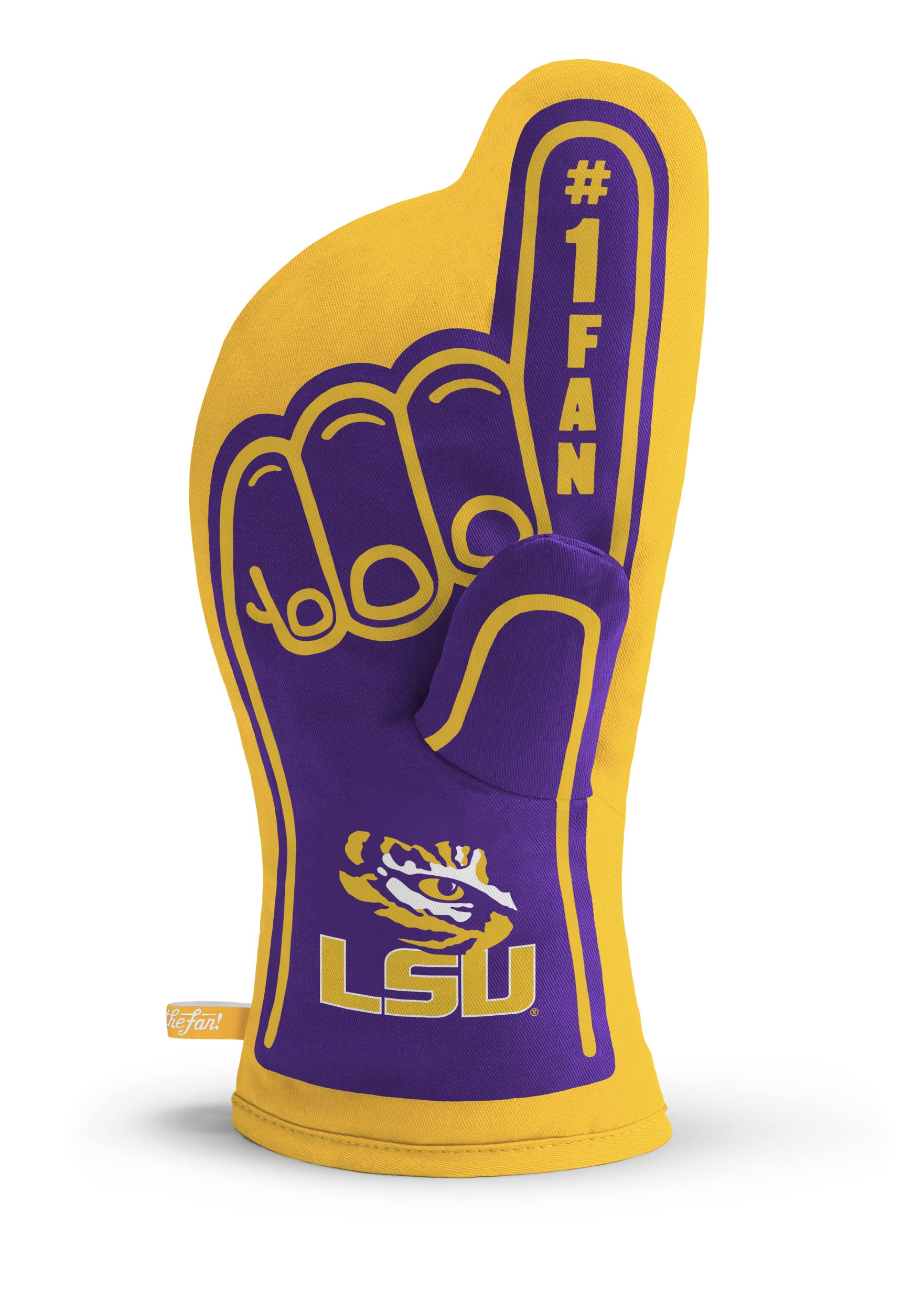 YouTheFan NCAA LSU Tigers #1 Oven Mitt - Sports Collectibles, Sports Memorabilia, Sports Fan Shop, Sports Gifts