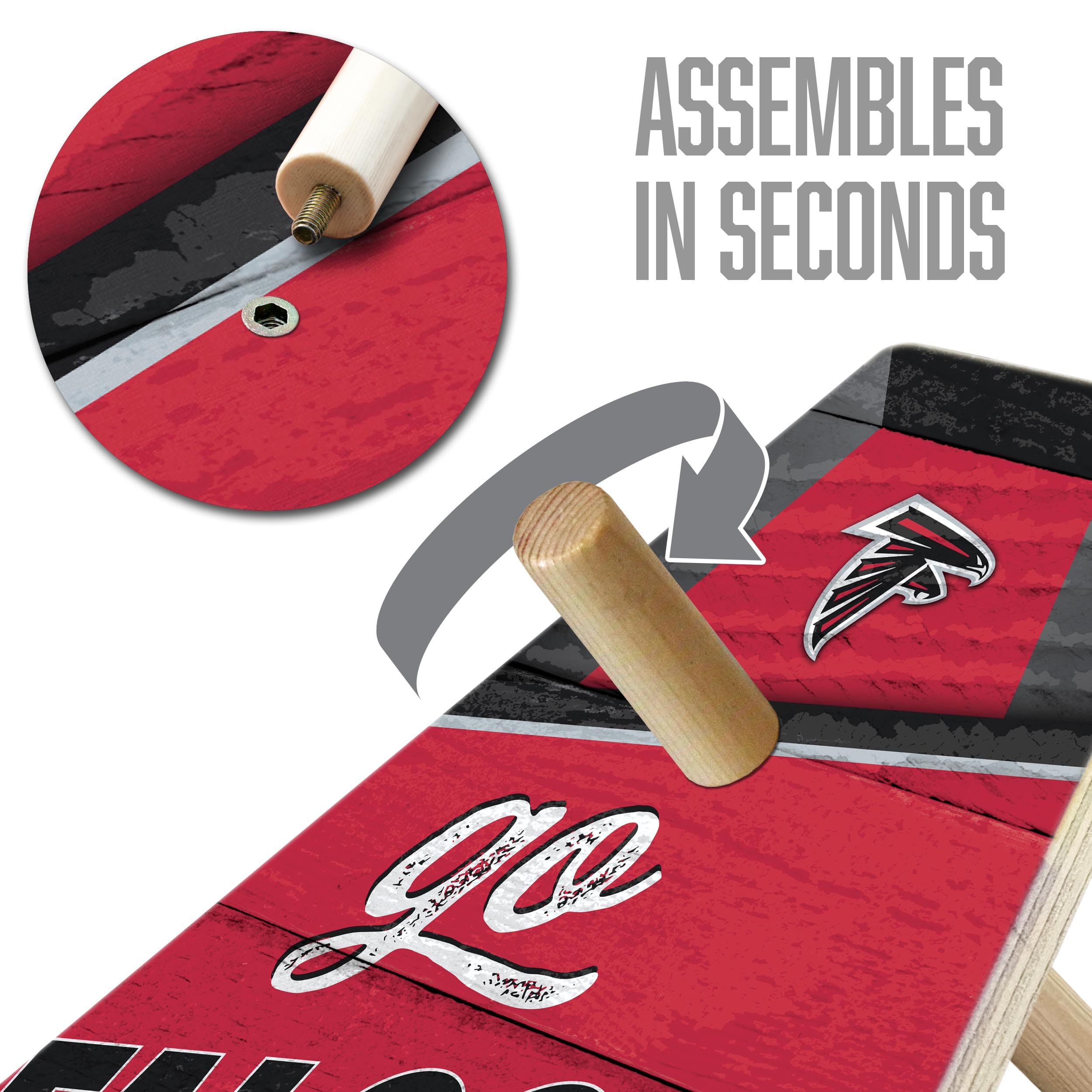 YouTheFan NFL Atlanta Falcons RingBag - Sports Collectibles, Sports Memorabilia, Sports Fan Shop, Sports Gifts