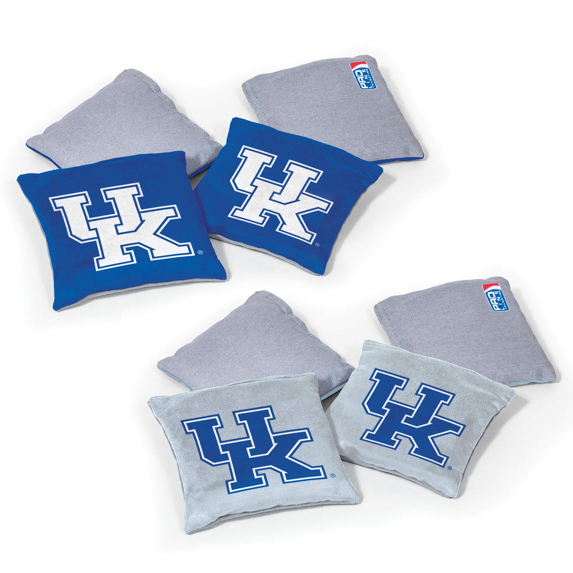 Wild Sports NCAA Kentucky Wildcats 8pk Dual Sided Bean Bags, Team Color - Sports Collectibles, Sports Memorabilia, Sports Fan Shop, Sports Gifts