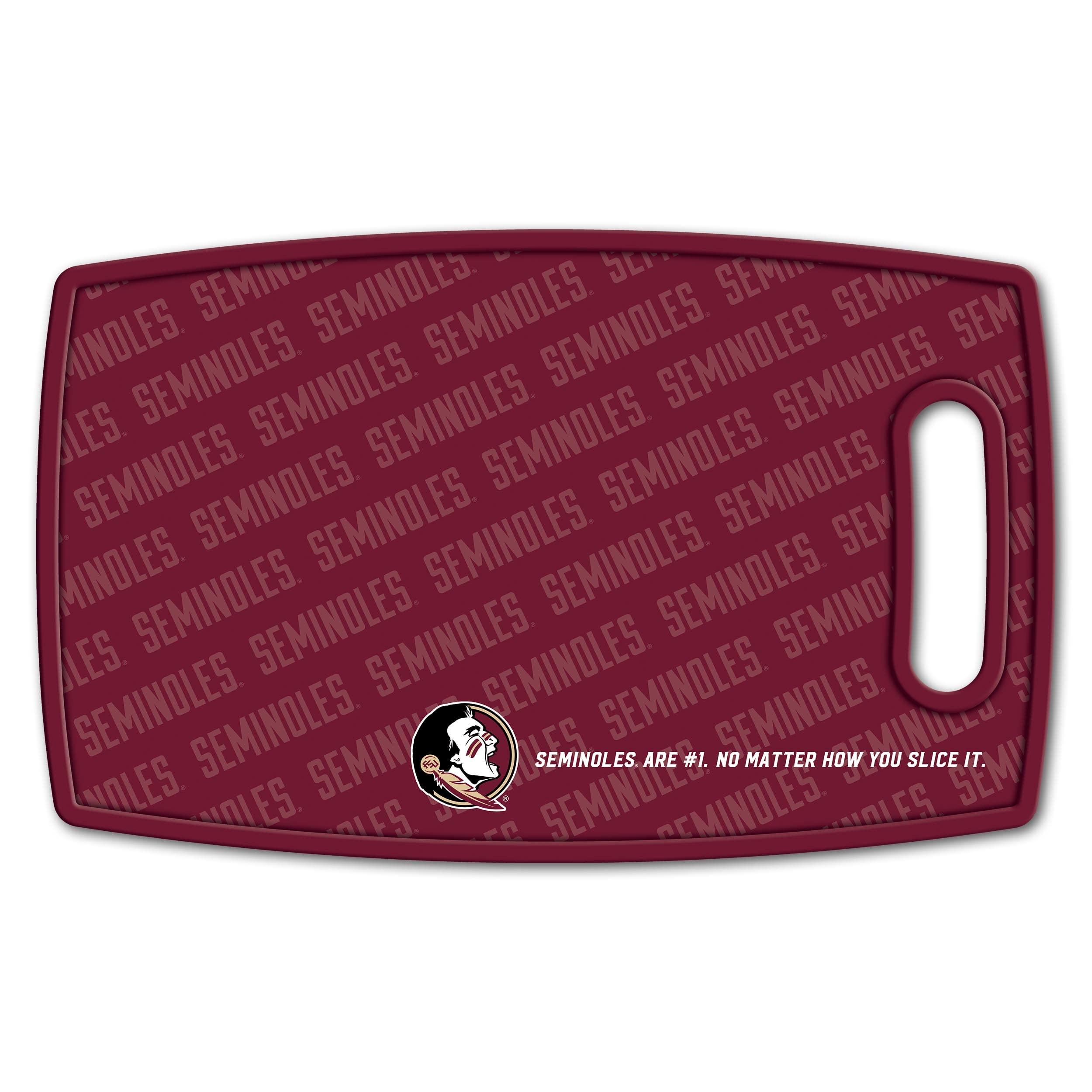 YouTheFan NCAA Florida State Seminoles Logo Series Cutting Board - Sports Collectibles, Sports Memorabilia, Sports Fan Shop, Sports Gifts