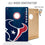 YouTheFan NFL Houston Texans 2’ x 3’ Wood Cornhole Game with Logo Bags - Sports Collectibles, Sports Memorabilia, Sports Fan Shop, Sports Gifts