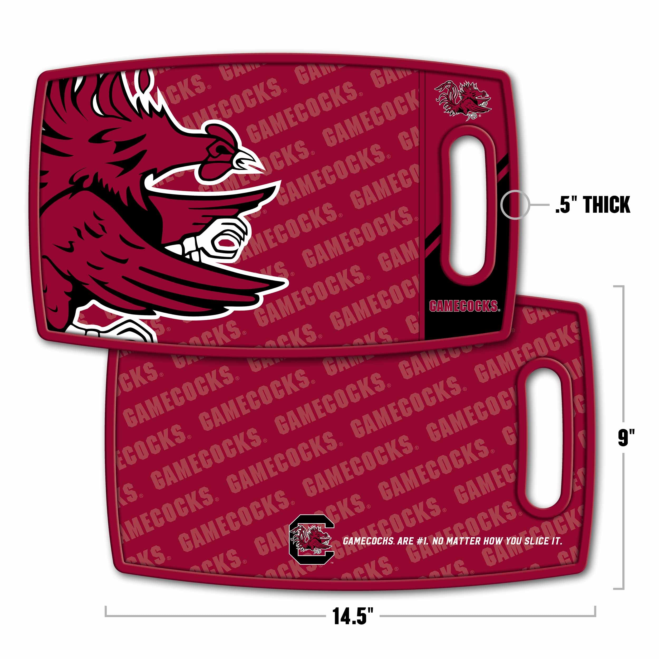 YouTheFan NCAA South Carolina Gamecocks Logo Series Cutting Board - Sports Collectibles, Sports Memorabilia, Sports Fan Shop, Sports Gifts