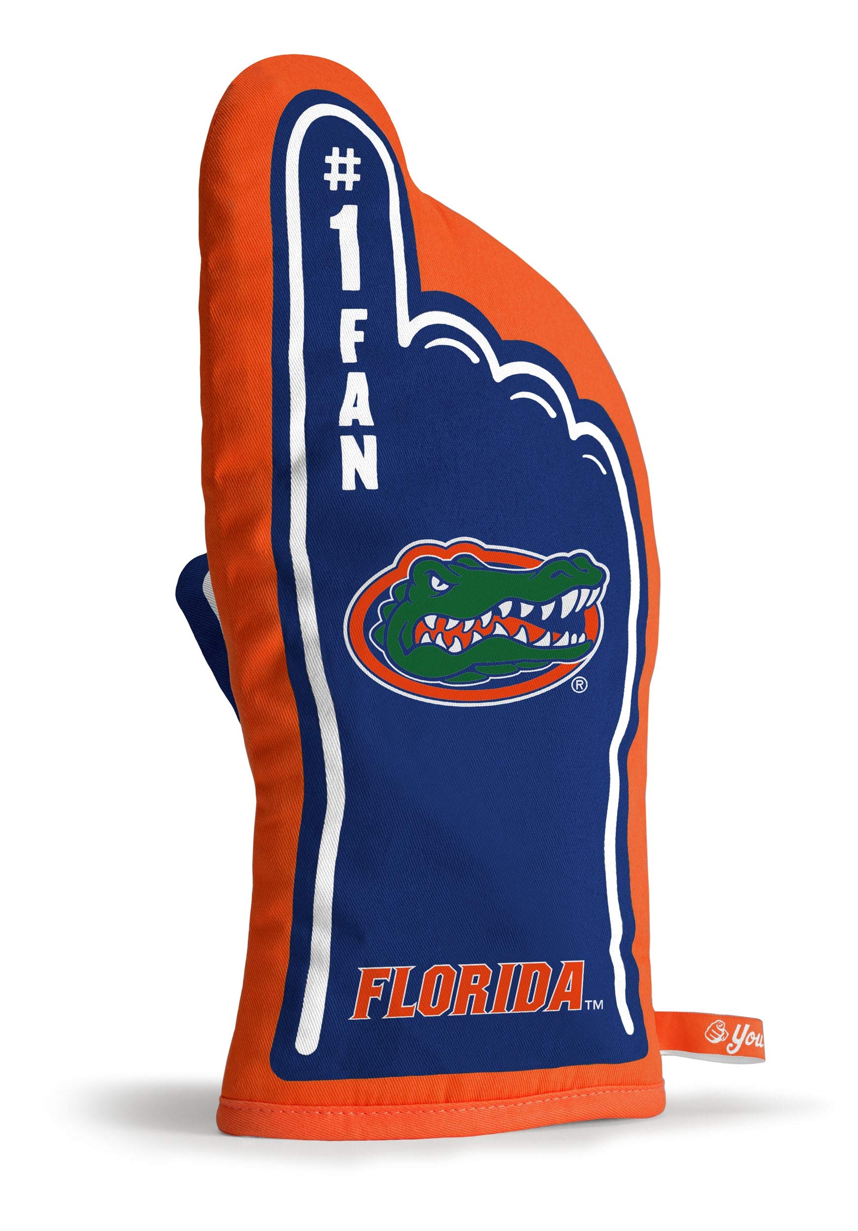 YouTheFan NCAA Florida Gators #1 Oven Mitt 13.25" x 6.5" - Sports Collectibles, Sports Memorabilia, Sports Fan Shop, Sports Gifts
