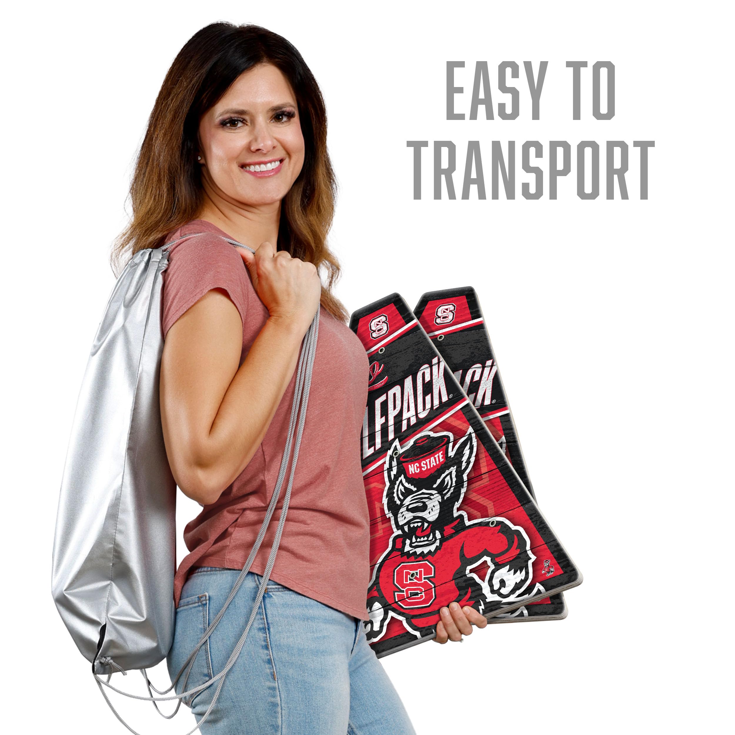 YouTheFan NCAA NC State Wolfpack RingBag - Sports Collectibles, Sports Memorabilia, Sports Fan Shop, Sports Gifts