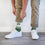 For Bare Feet NFL NEW YORK JETS Elevate Premium Dress Crew Sock Team Color Large - Sports Gifts, Sports Memorabilia, Sports Collectibles, Fan Shop