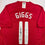 Framed Autographed/Signed Ryan Giggs 35x39 Manchester United Red Soccer Jersey Beckett BAS COA