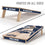YouTheFan NCAA Nevada Wolf Pack 2’ x 4’ Professional Wood Cornhole Game with Logo Bags - Sports Collectibles, Sports Memorabilia, Sports Fan Shop, Sports Gifts