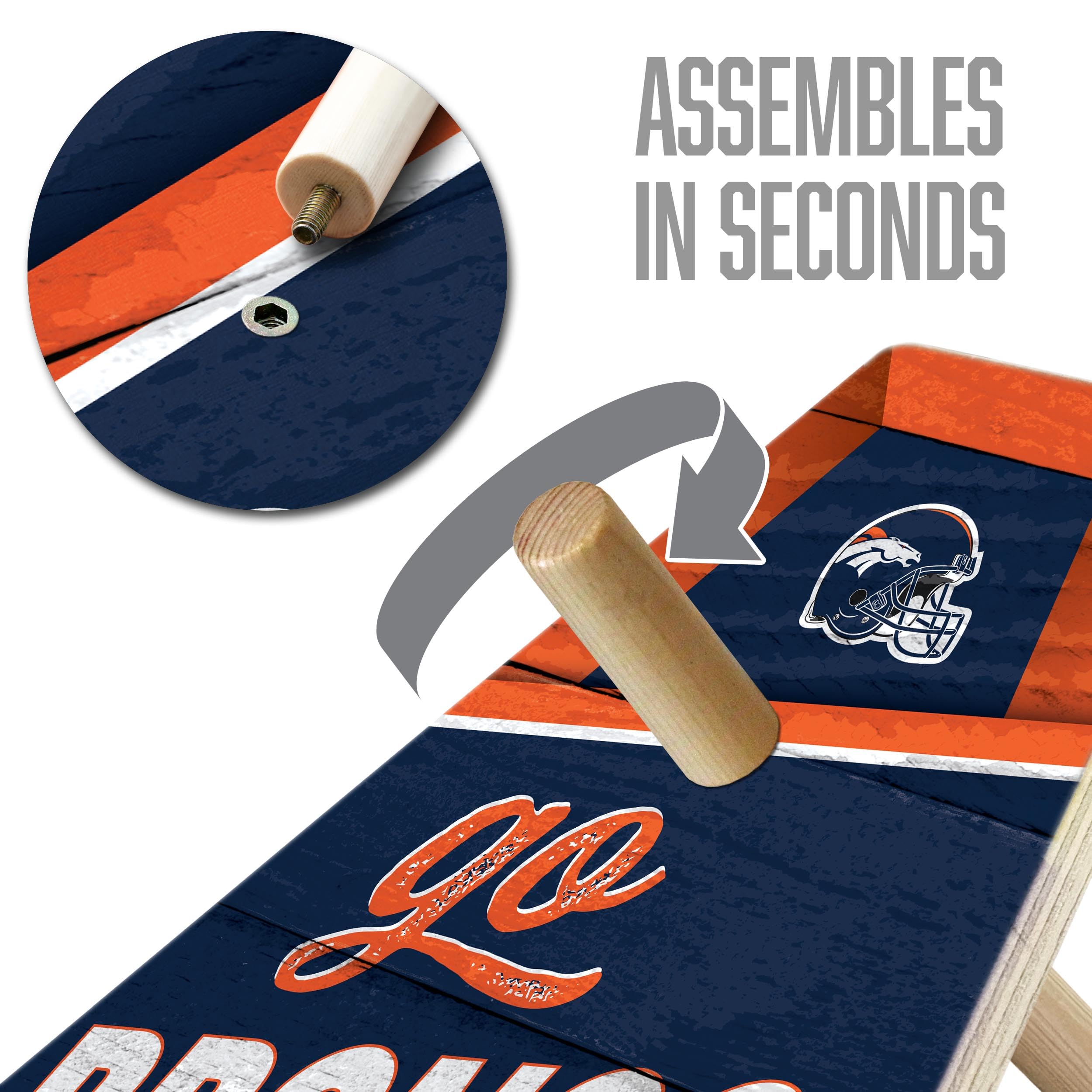 YouTheFan NFL Denver Broncos RingBag - Sports Collectibles, Sports Memorabilia, Sports Fan Shop, Sports Gifts