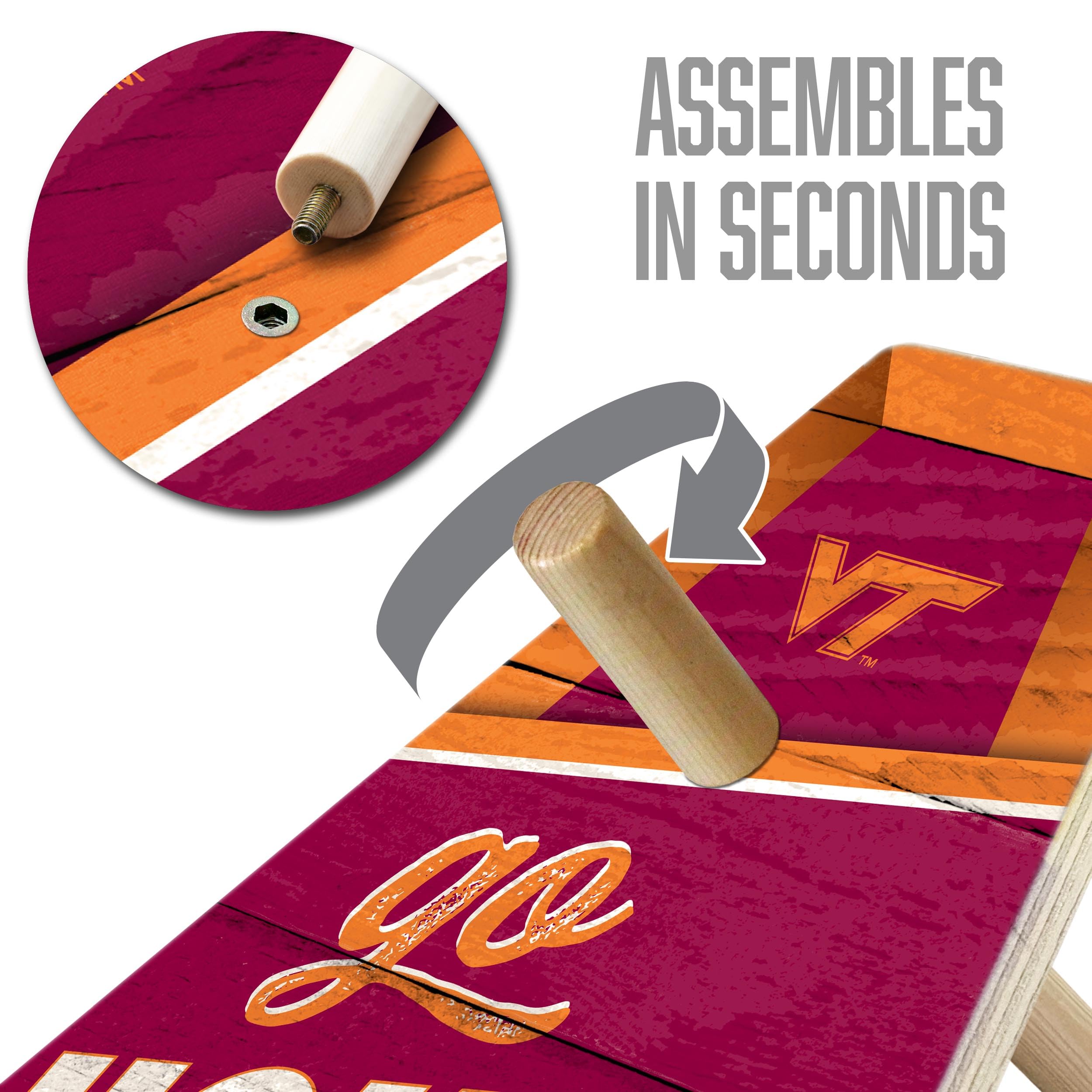 YouTheFan NCAA Virginia Tech Hokies RingBag - Sports Collectibles, Sports Memorabilia, Sports Fan Shop, Sports Gifts