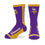 For Bare Feet NFL MINNESOTA VIKINGS MVP Crew Sock Team Color Youth - Sports Gifts, Sports Memorabilia, Sports Collectibles, Fan Shop