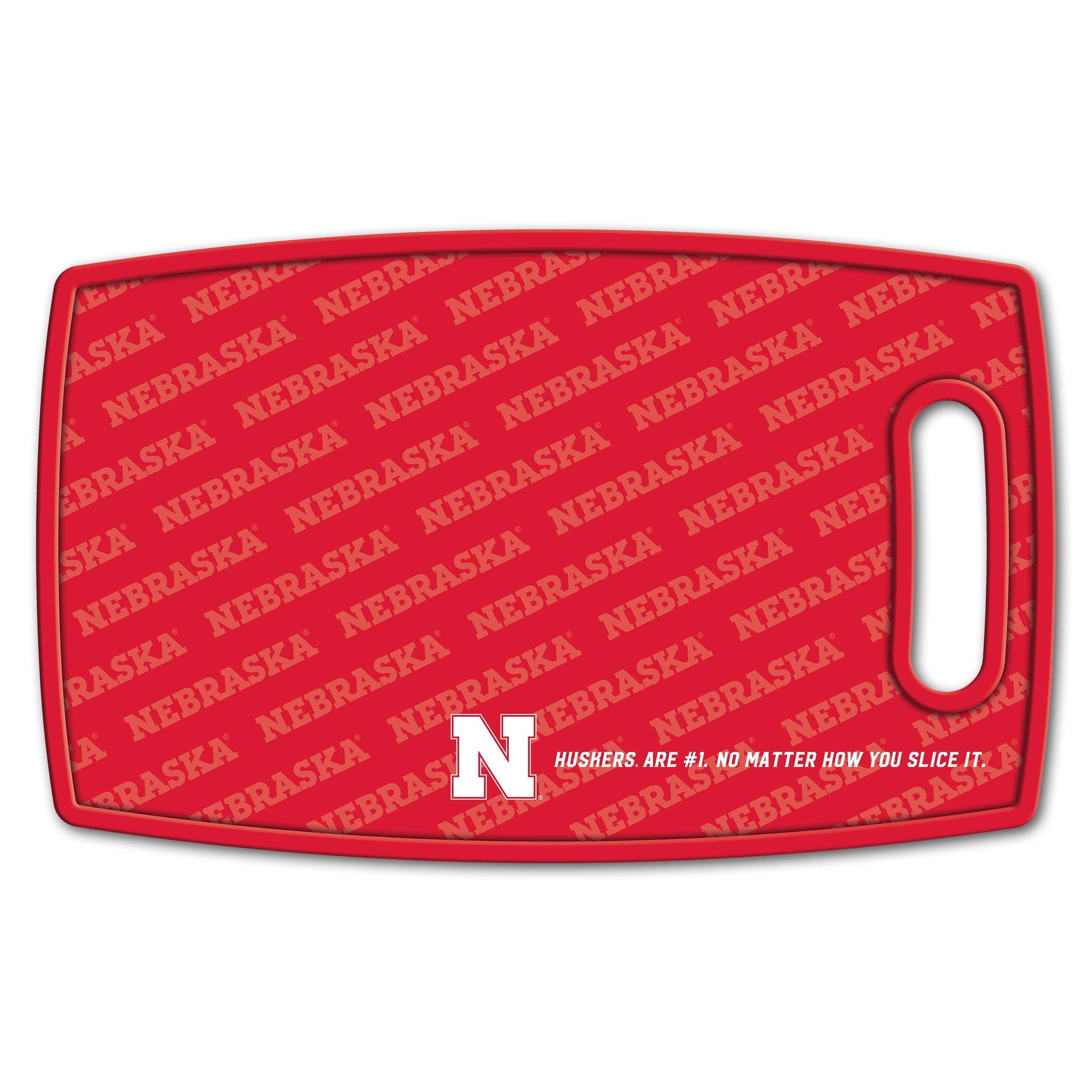 YouTheFan NCAA Nebraska Cornhuskers Logo Series Cutting Board - Sports Collectibles, Sports Memorabilia, Sports Fan Shop, Sports Gifts
