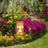 College Flags & Banners Co. Tennessee Volunteers Mini Garden and Flower Pot Flag Topper - Sports Collectibles, Sports Memorabilia, Sports Fan Shop, Sports Gifts