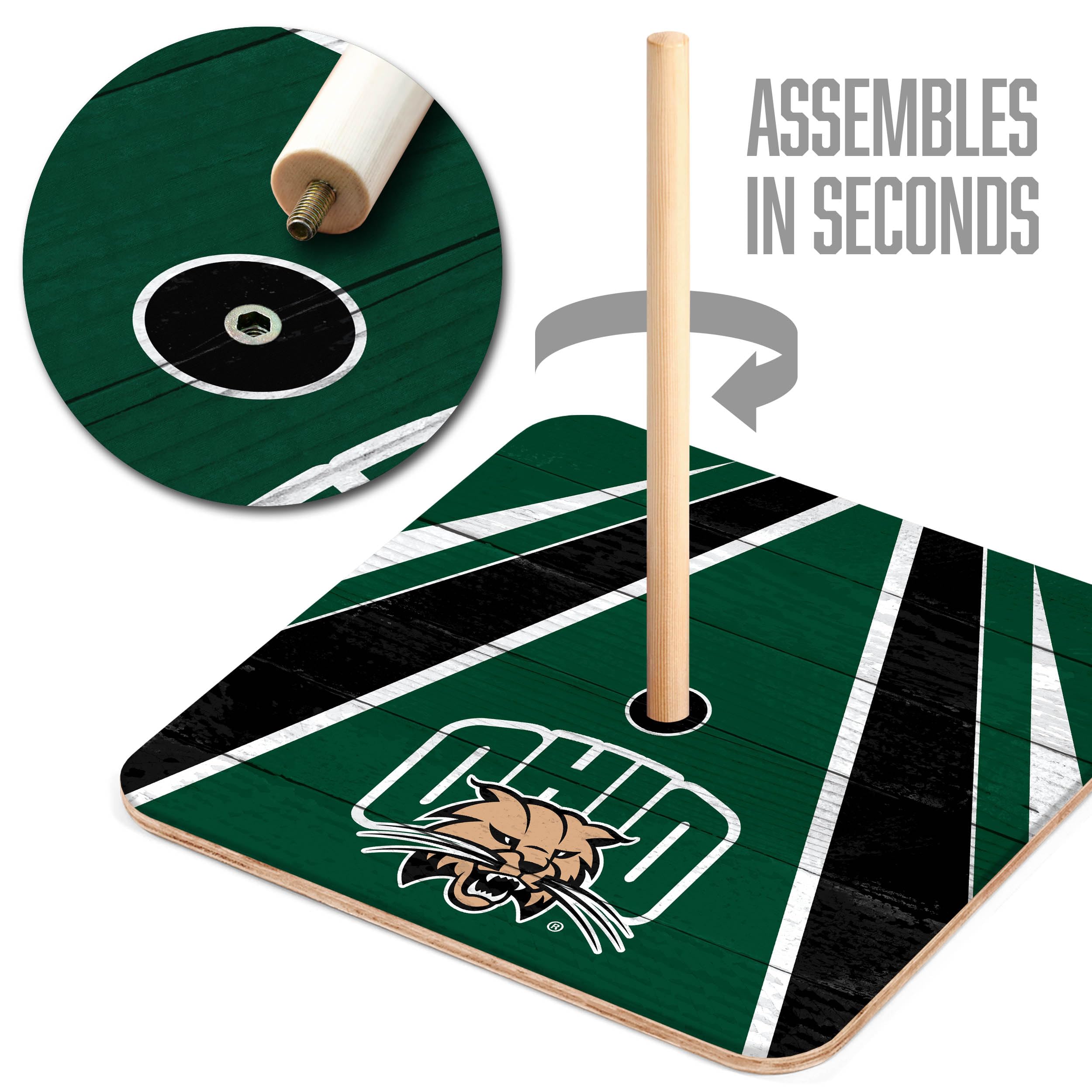 YouTheFan NCAA Ohio Bobcats Horseshoe Bags - Sports Collectibles, Sports Memorabilia, Sports Fan Shop, Sports Gifts