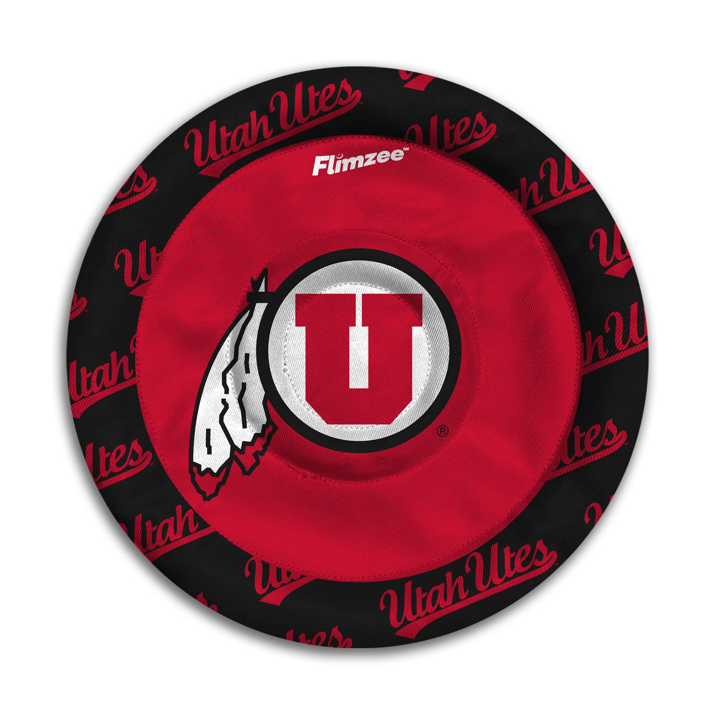 YouTheFan NCAA Utah Utes Flimzee Bean-Bag Flying Disc - Sports Collectibles, Sports Memorabilia, Sports Fan Shop, Sports Gifts