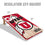 YouTheFan NCAA Utah Utes 2’ x 4’ Professional Wood Cornhole Game with Logo Bags - Sports Collectibles, Sports Memorabilia, Sports Fan Shop, Sports Gifts
