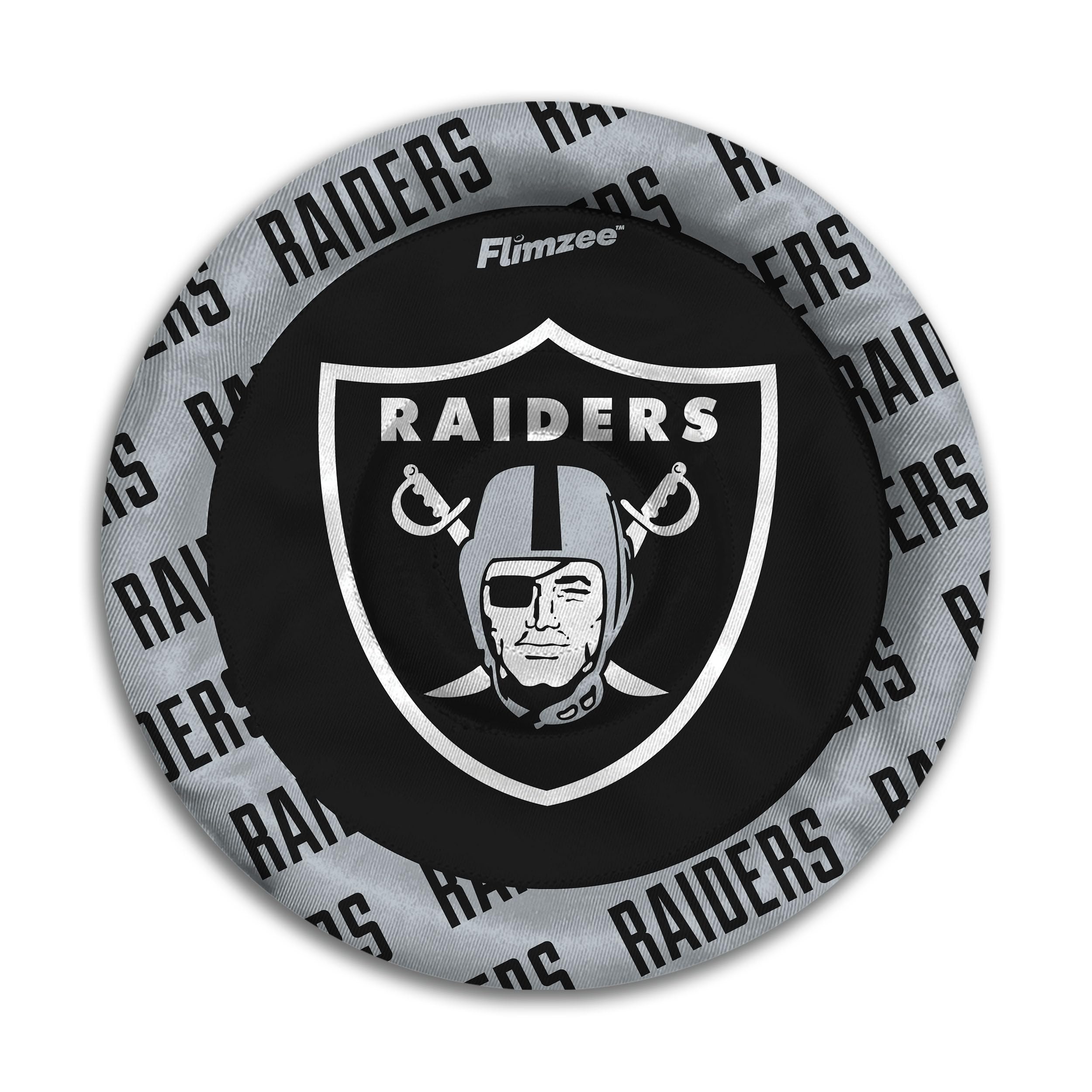 YouTheFan NFL Las Vegas Raiders Flimzee Bean-Bag Flying Disc - Sports Collectibles, Sports Memorabilia, Sports Fan Shop, Sports Gifts