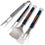YouTheFan 9028680 NCAA Syracuse Orange Spirit Series 3-Piece BBQ Set, 22" x 9", Team Colors - Sports Collectibles, Sports Memorabilia, Sports Fan Shop, Sports Gifts