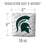 YouTheFan NCAA Michigan State Spartans Cornhole Bags - 4PK - White - Sports Collectibles, Sports Memorabilia, Sports Fan Shop, Sports Gifts