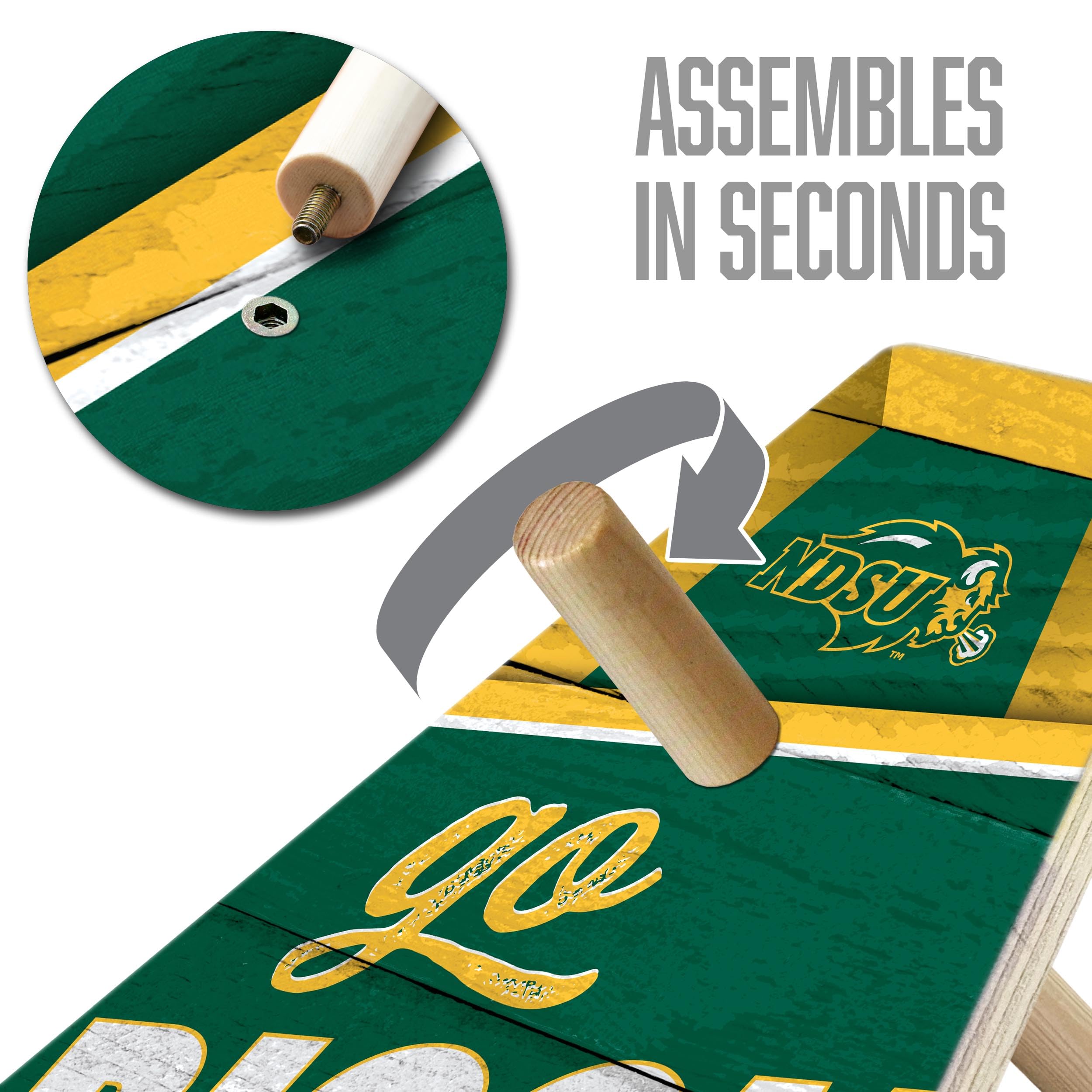 YouTheFan NCAA North Dakota State Bison RingBag - Sports Collectibles, Sports Memorabilia, Sports Fan Shop, Sports Gifts