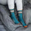 For Bare Feet NFL Youth 4 Stripe Deuce Crew Sock, Miami Dolphins, One Size - Sports Gifts, Sports Memorabilia, Sports Collectibles, Fan Shop