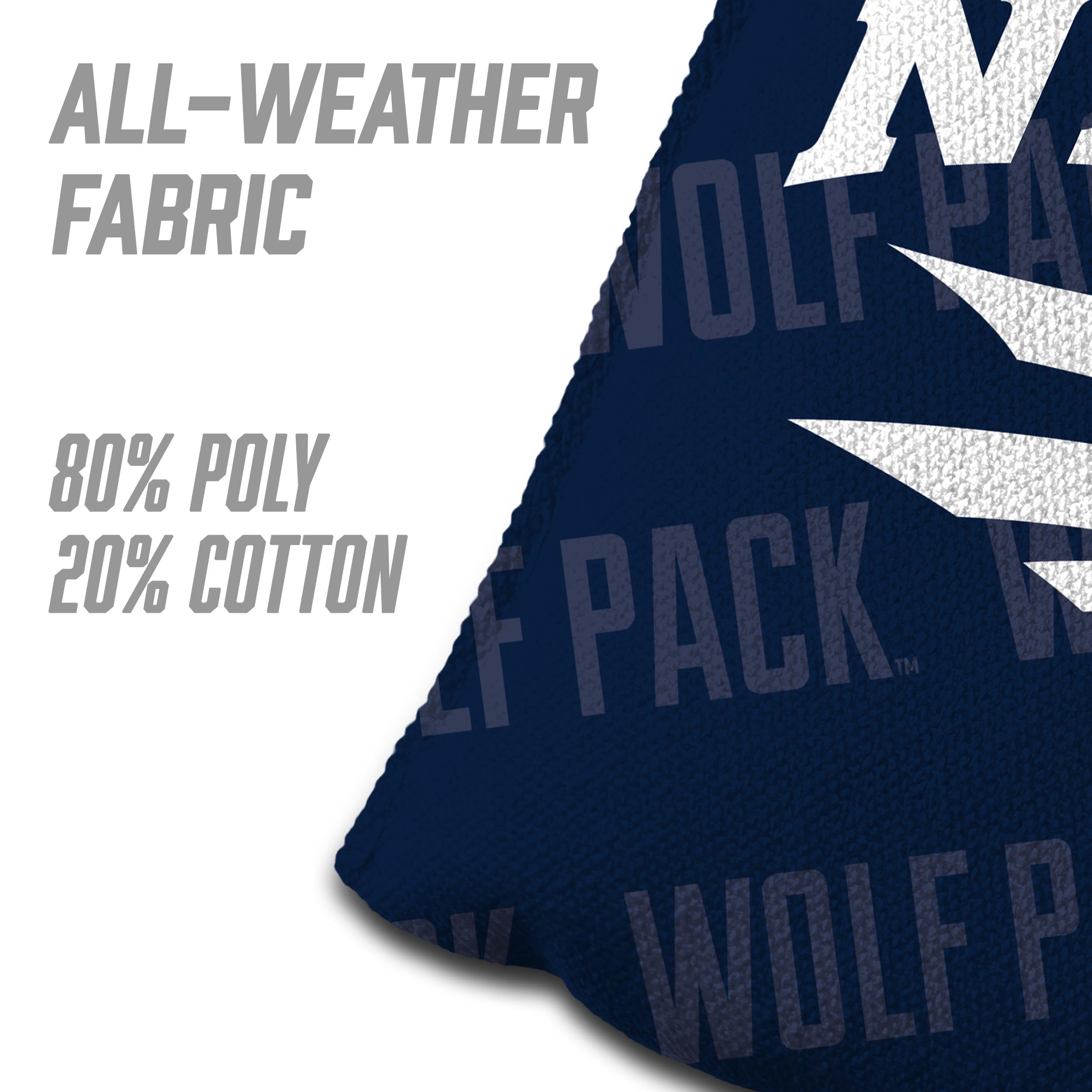 YouTheFan NCAA Nevada Wolf Pack Cornhole Bags - 4PK - Blue - Sports Collectibles, Sports Memorabilia, Sports Fan Shop, Sports Gifts
