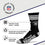 For Bare Feet NFL Youth 4 Stripe Deuce Crew Sock, Las Vegas Raiders, One Size - Sports Gifts, Sports Memorabilia, Sports Collectibles, Fan Shop