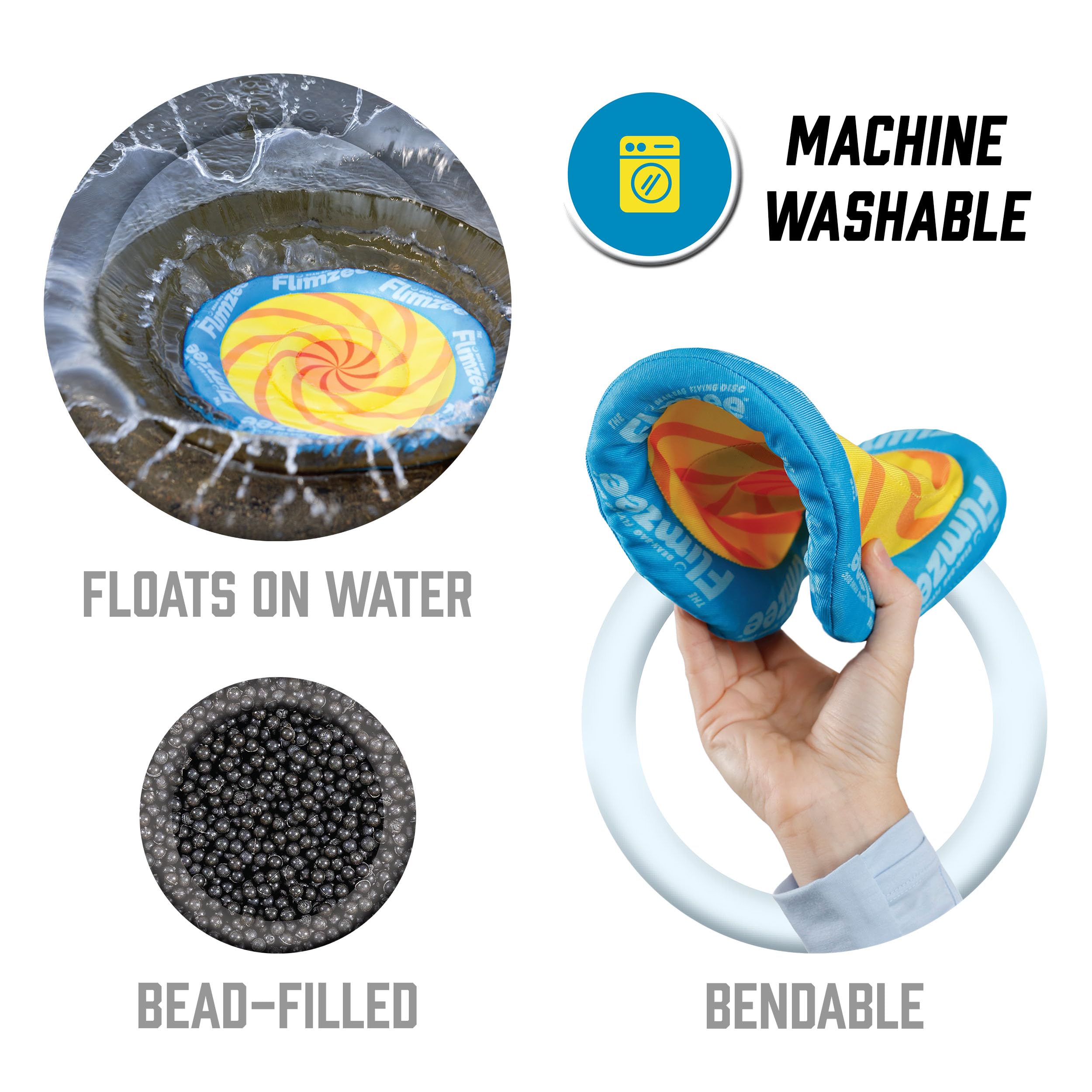 YouTheFan NFL Los Angeles Chargers Flimzee Bean-Bag Flying Disc - Sports Collectibles, Sports Memorabilia, Sports Fan Shop, Sports Gifts