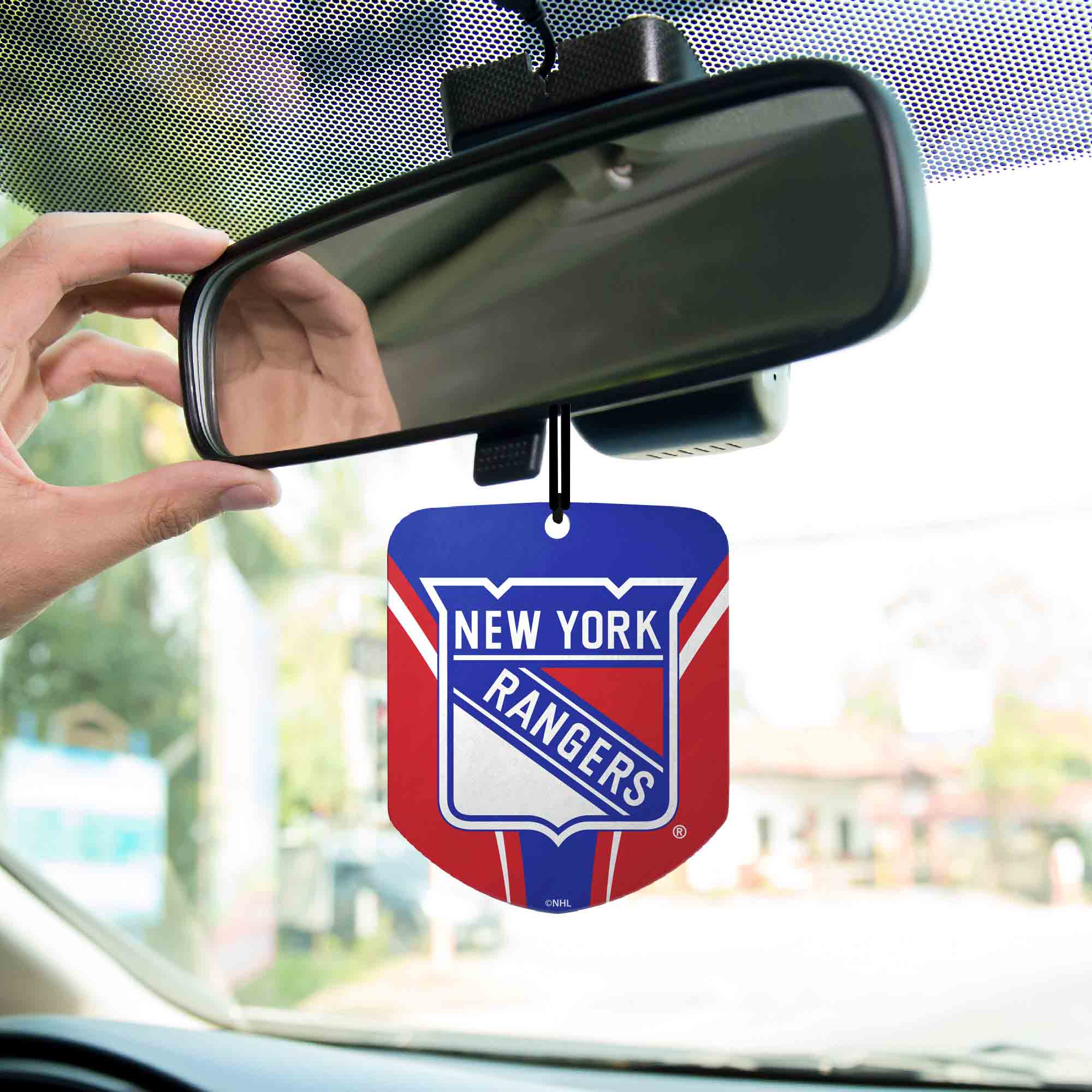 NHL - New York Rangers Air Freshener 2-pk - Sports Gifts, Sports Memorabilia, Sports Collectibles, Fan Shop