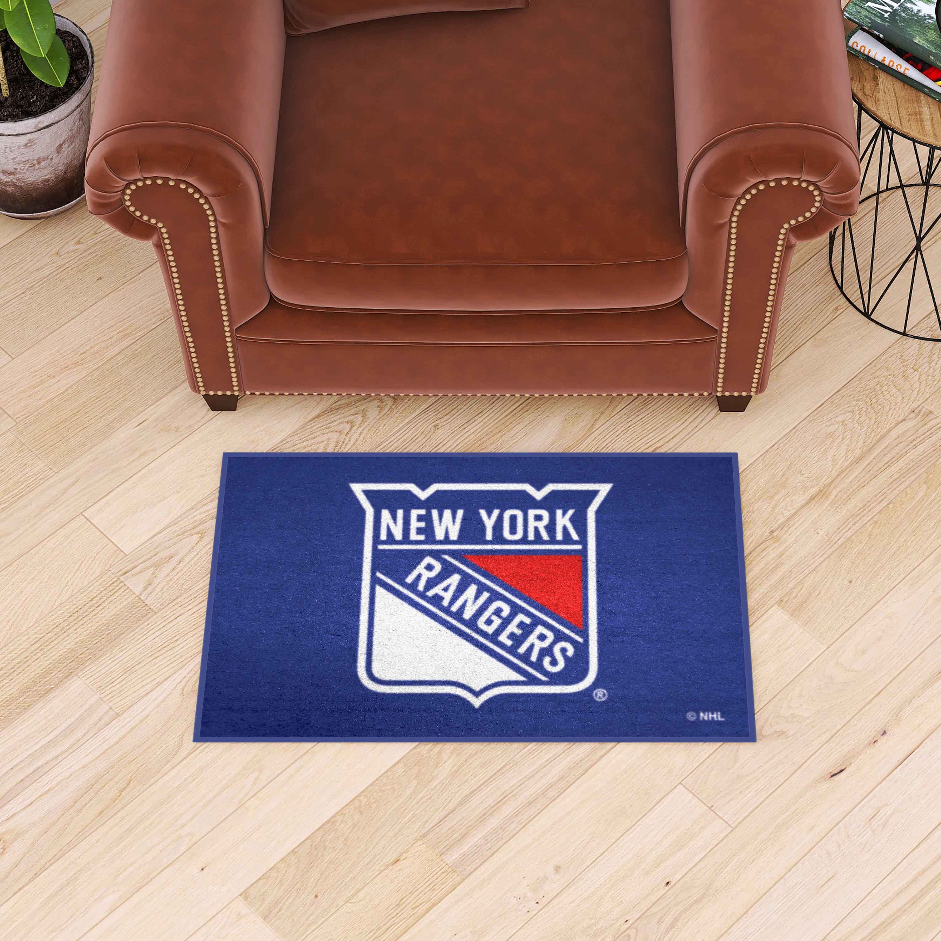 NHL - New York Rangers Starter Mat - Sports Gifts, Sports Memorabilia, Sports Collectibles, Fan Shop