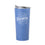 New York Rangers 20oz Retro Script Arctic Powder Coat Tumbler