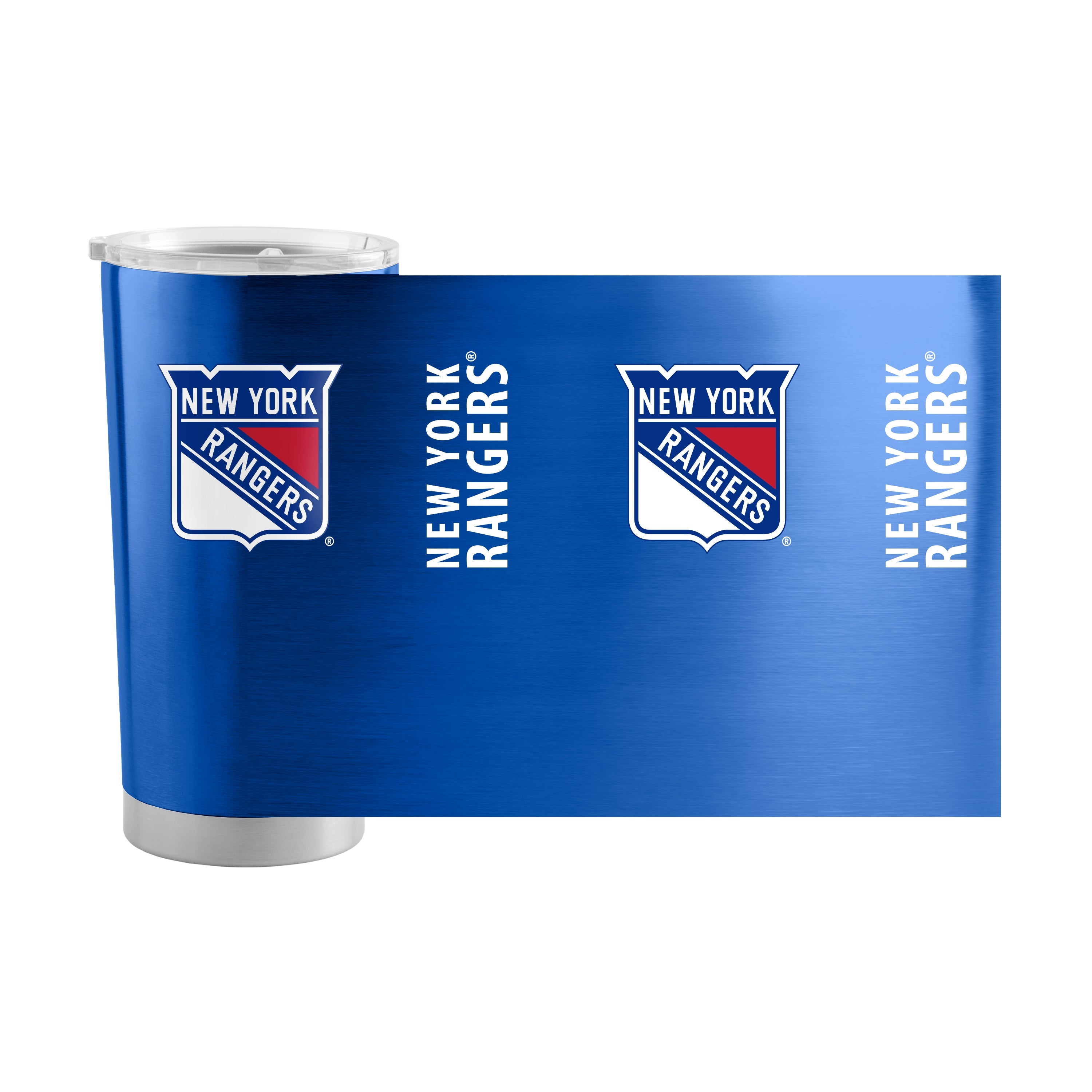 New York Rangers 20oz Gameday Stainless Steel Tumbler - Sports Gifts, Sports Memorabilia, Sports Collectibles, Fan Shop